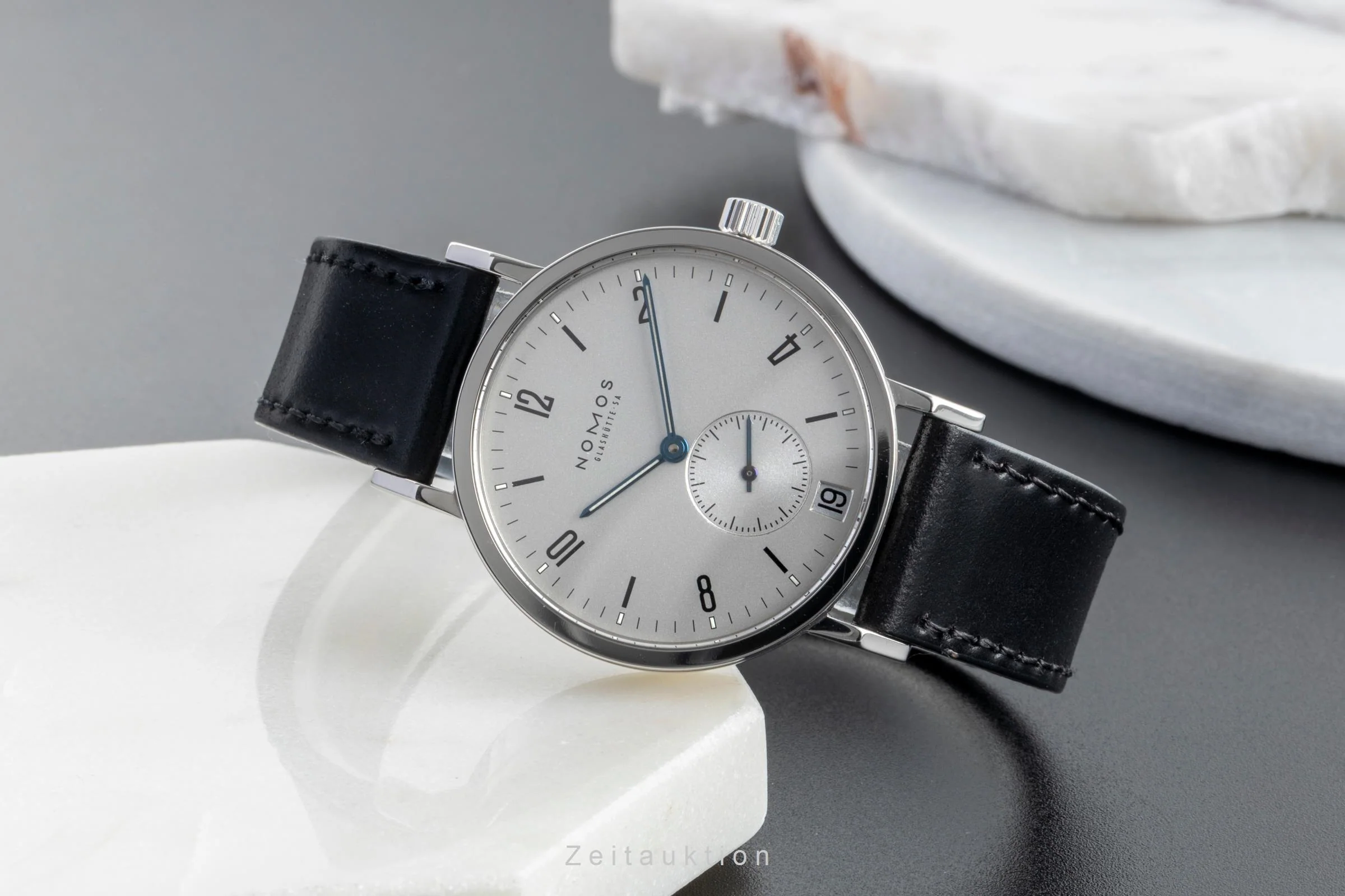 Nomos Tangente Sport steel manual winding men's watch 502  [2505880] - Image 3