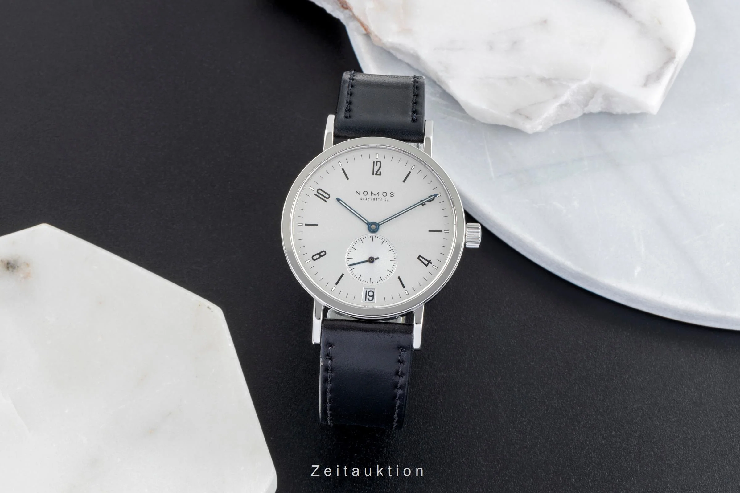 Nomos Tangente Sport steel manual winding men's watch 502  [2505880] - Image 4