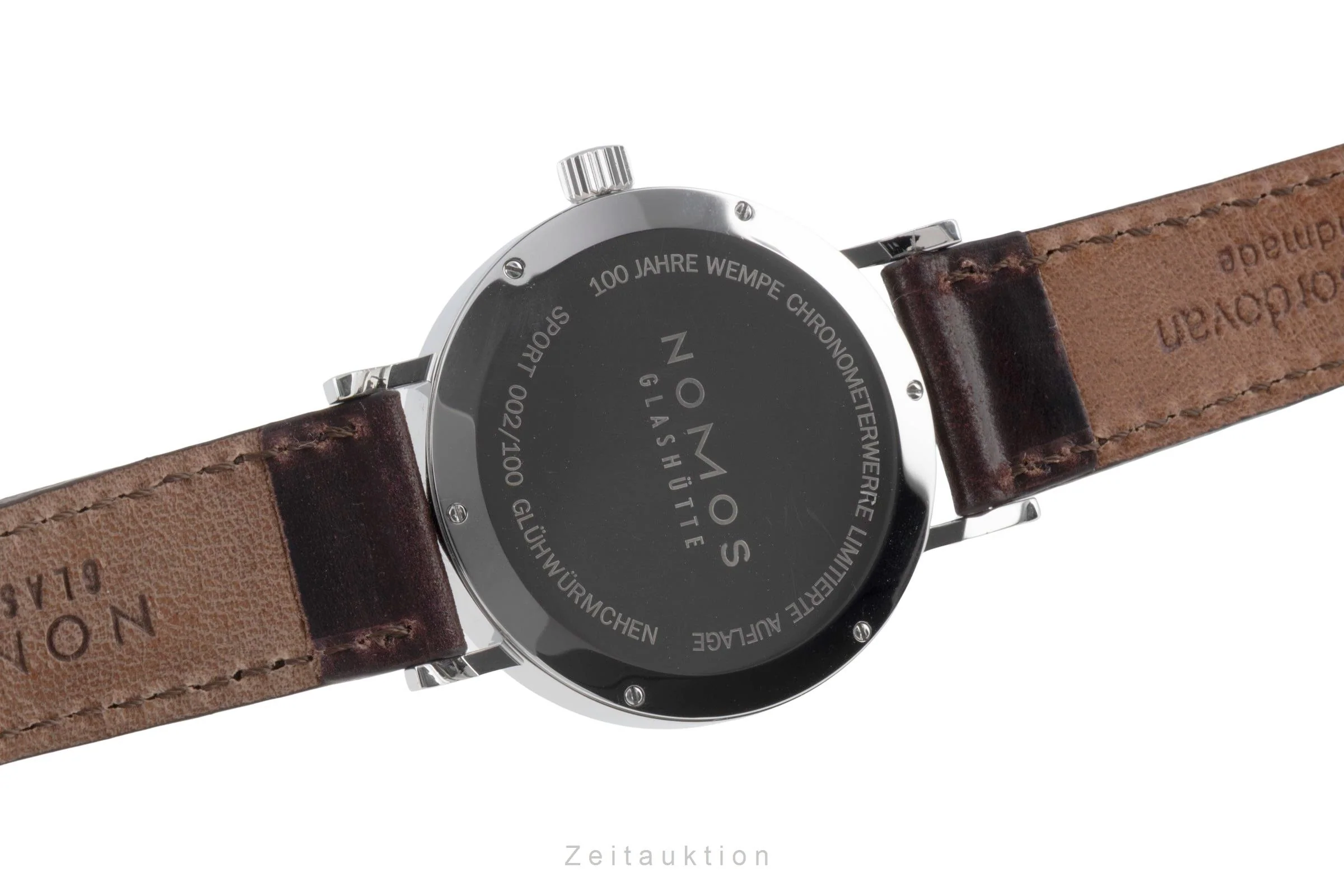 Nomos Tangente Sport steel manual winding men's watch Tangente Glühwürmchen Limited  [2601102] - Image 12