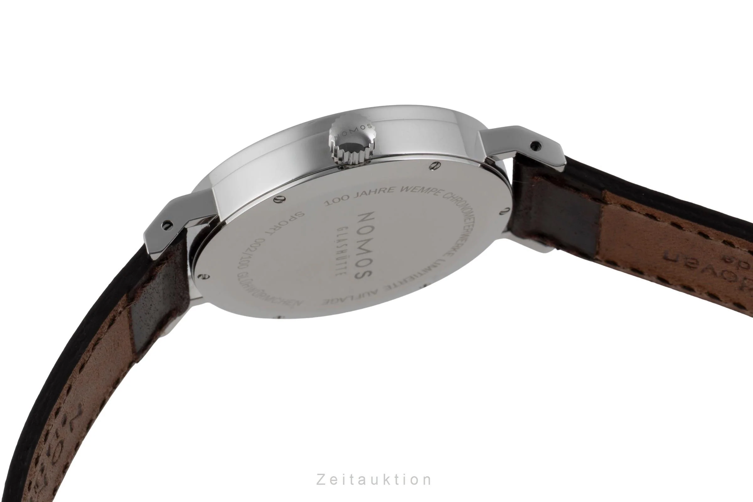 Nomos Tangente Sport steel manual winding men's watch Tangente Glühwürmchen Limited  [2601102] - Image 13