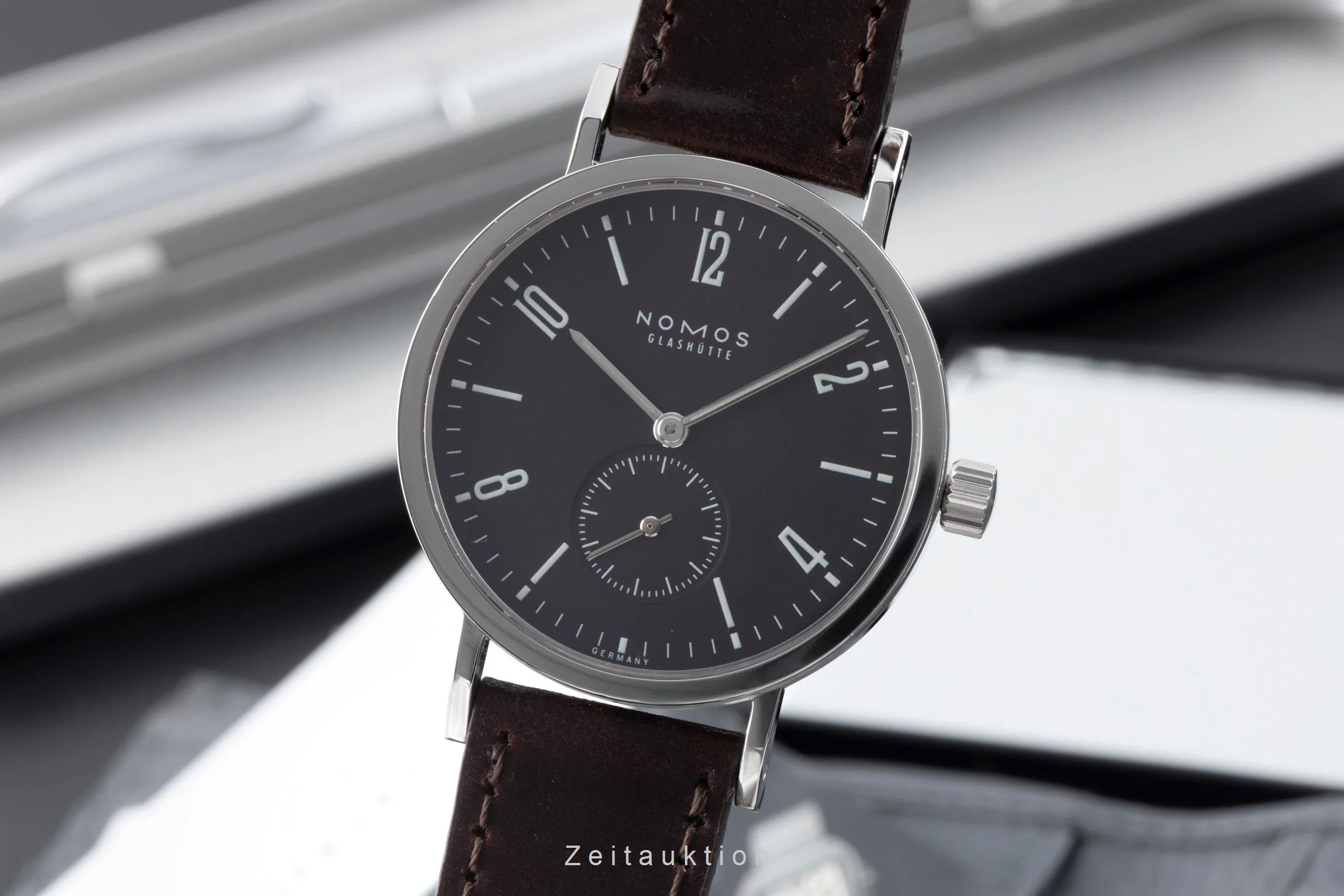 Nomos Tangente Sport steel manual winding men's watch Tangente Glühwürmchen Limited  [2601102] - Image 2