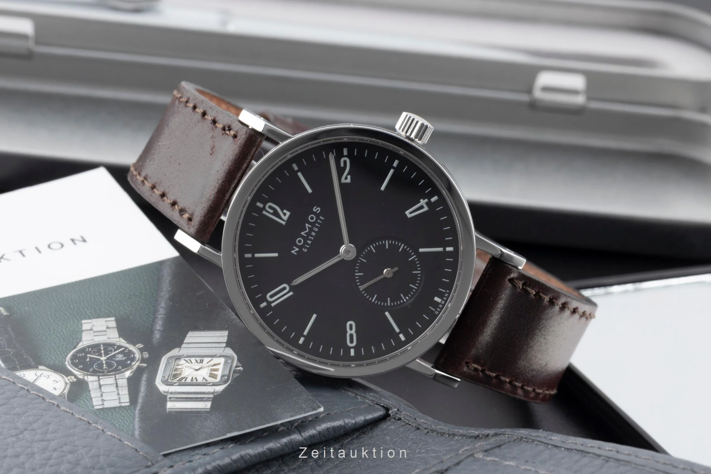 Nomos Tangente Sport steel manual winding men's watch Tangente Glühwürmchen Limited  [2601102] - Image 3