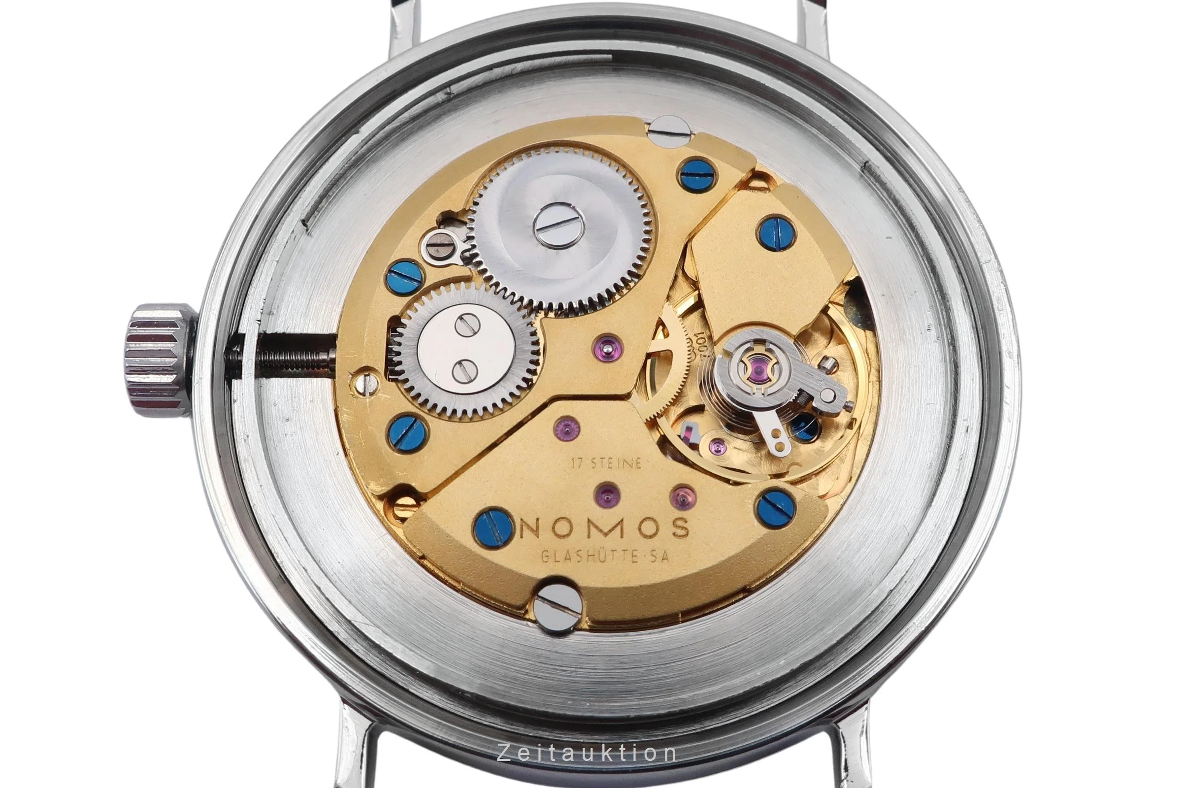 Nomos Tangente steel manual winding men's watch 101  [2505097] - Image 14