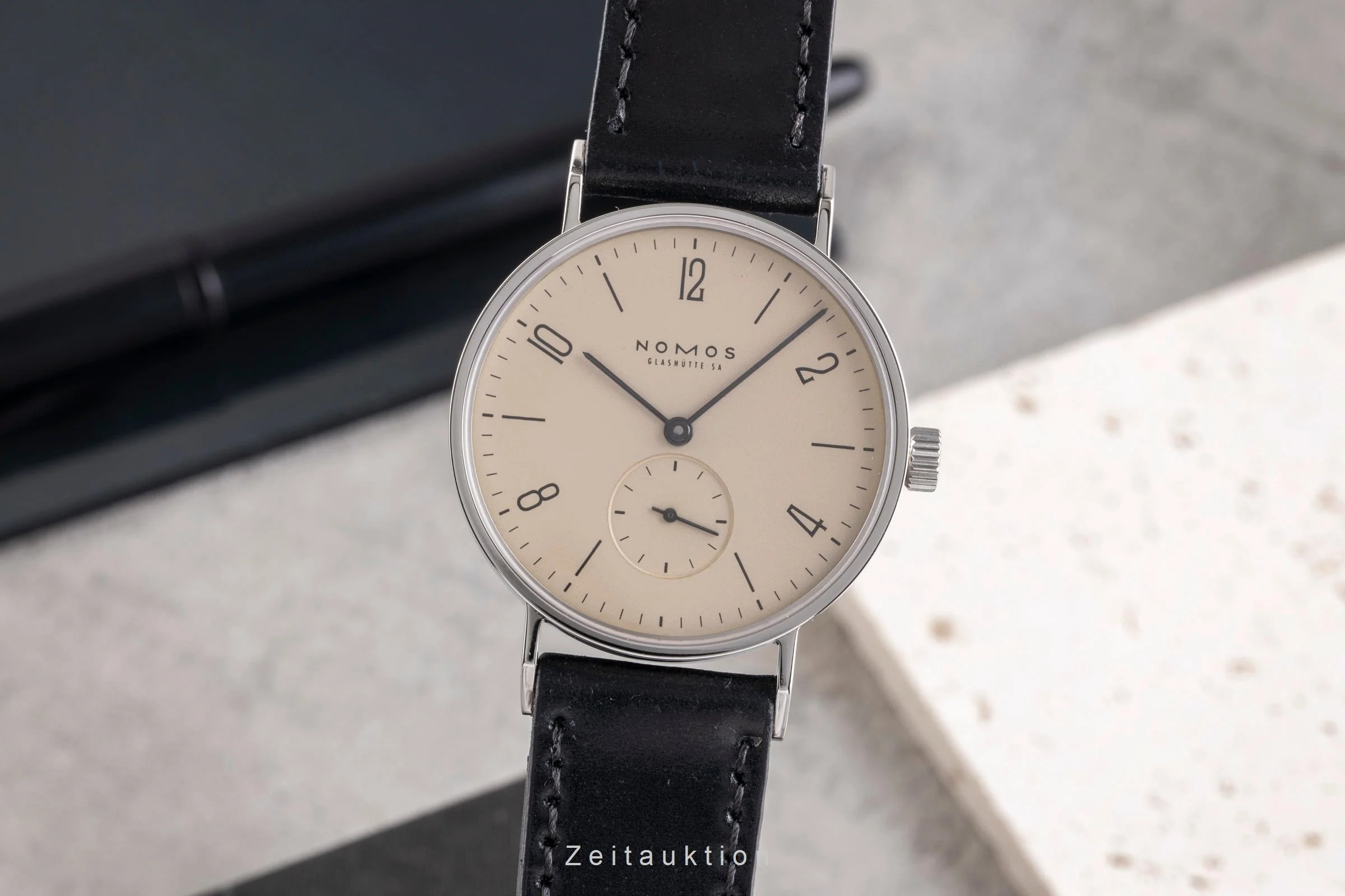 Nomos Tangente steel manual winding men's watch 101  [2505097] - Image 2