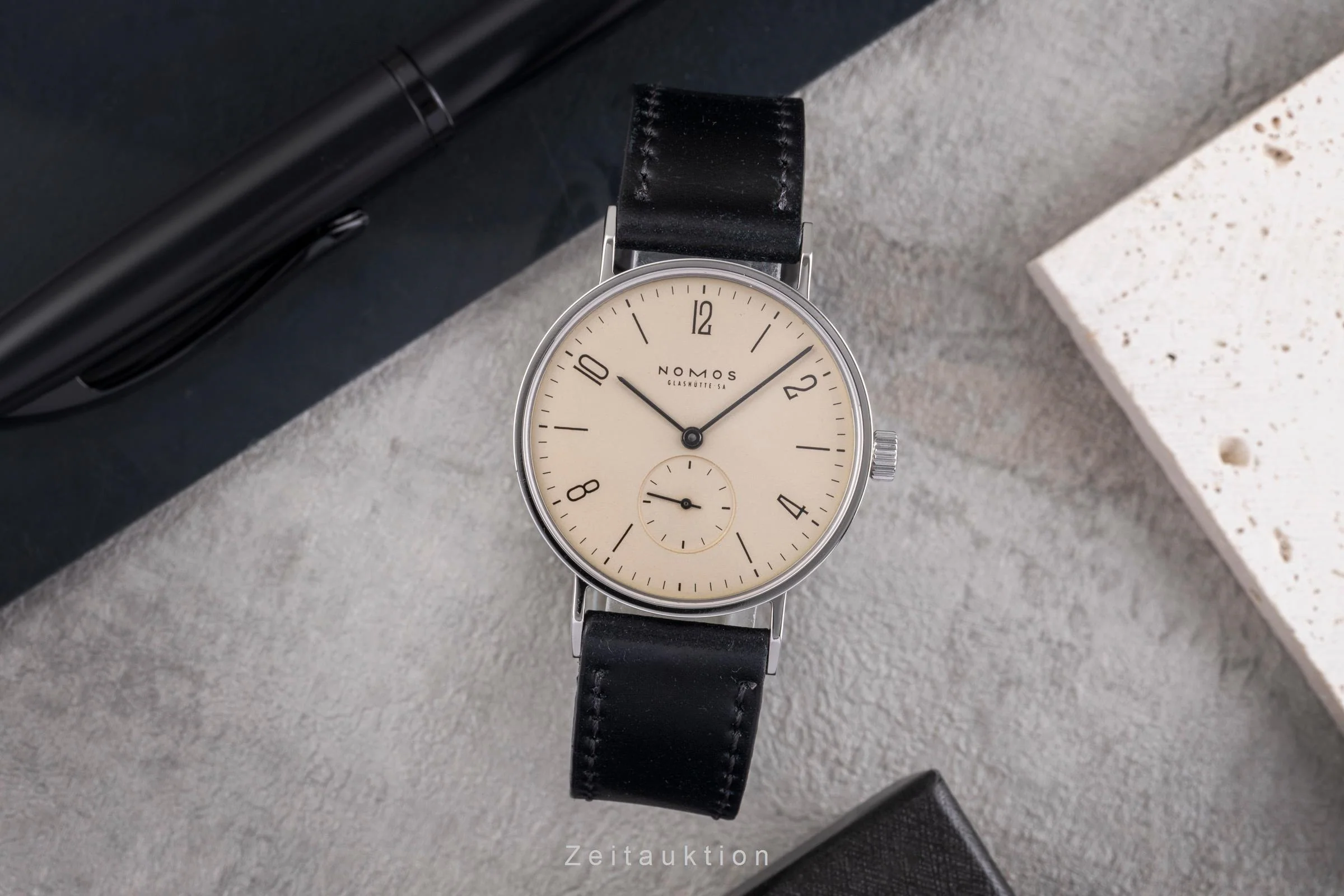 Nomos Tangente steel manual winding men's watch 101  [2505097] - Image 4