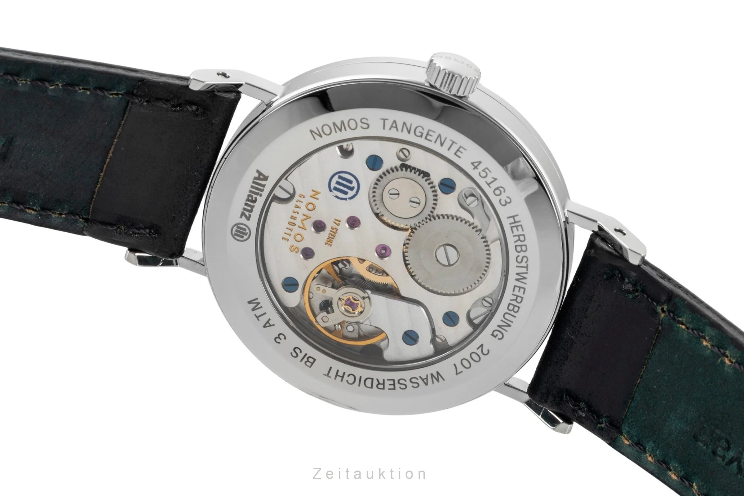 Nomos Tangente steel manual winding men's watch 101  [2600410] - Image 12