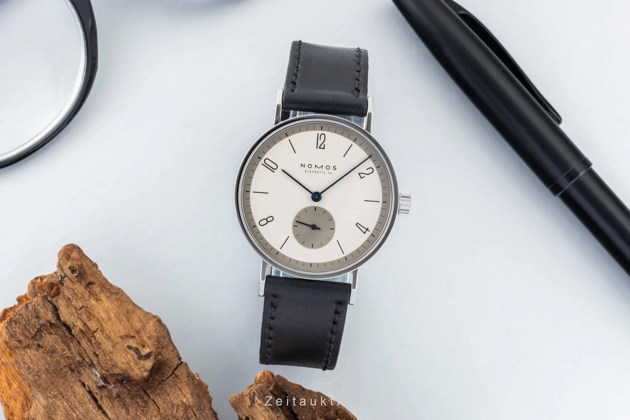 Nomos Tangente steel manual winding men's watch 101-Lange  [2601098] - Image 4