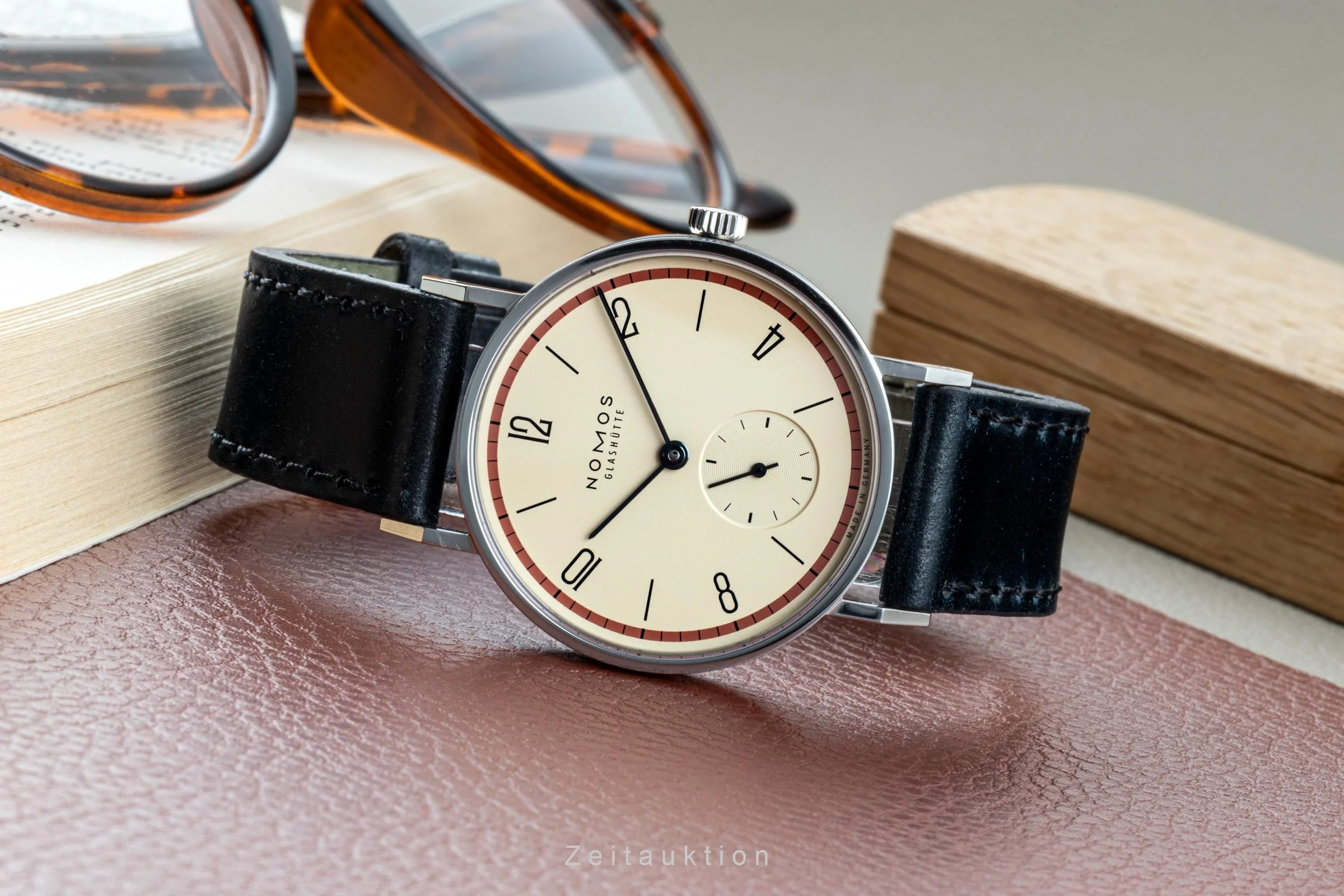 Nomos Tangente steel manual winding men's watch 122.S3 Limited  [2206807] - Image 3