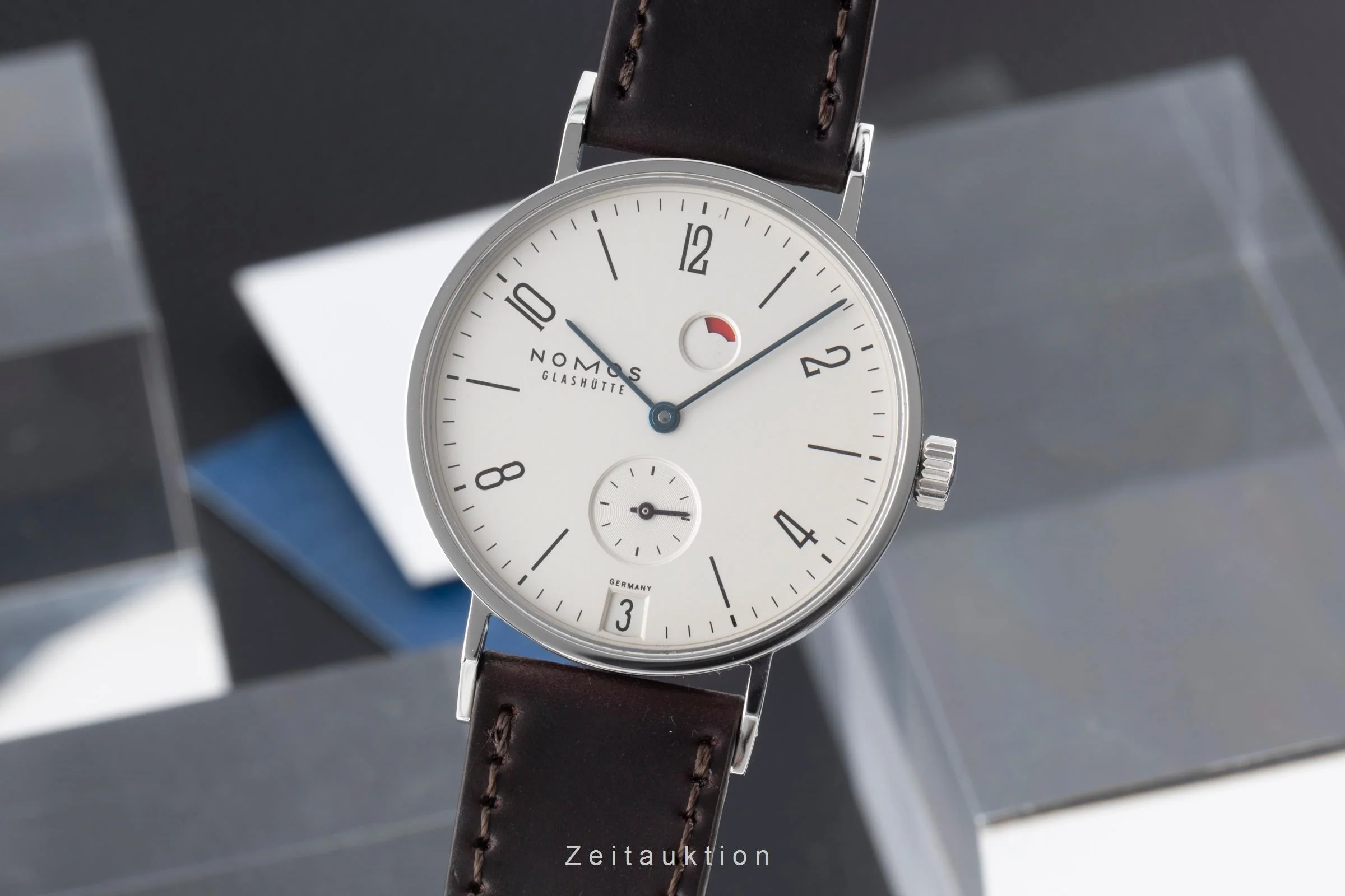 Nomos Tangente steel manual winding men's watch 131 LP: 2980EUR  [2600227] - Image 2