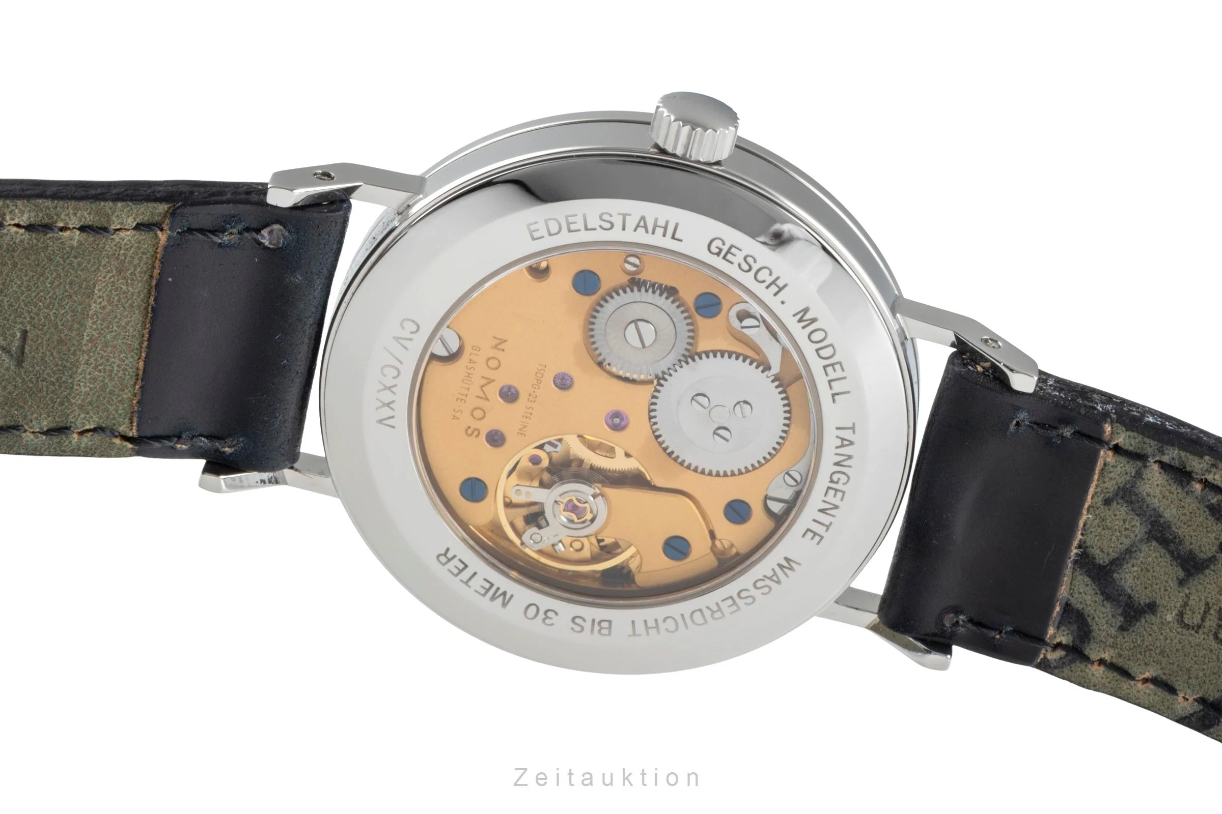 Nomos Tangente steel manual winding men's watch 131 Limited  [2505211] - Image 11