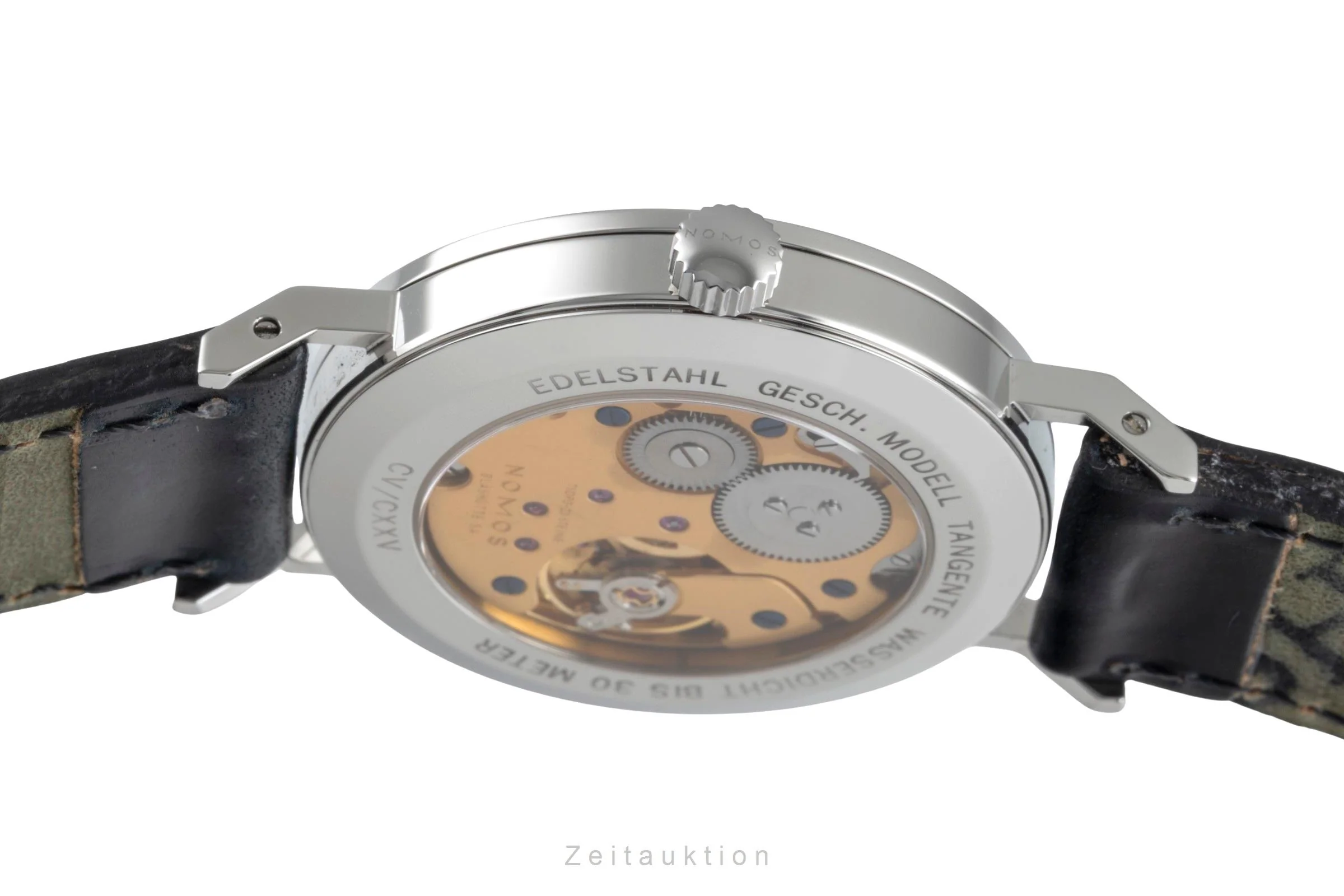 Nomos Tangente steel manual winding men's watch 131 Limited  [2505211] - Image 12