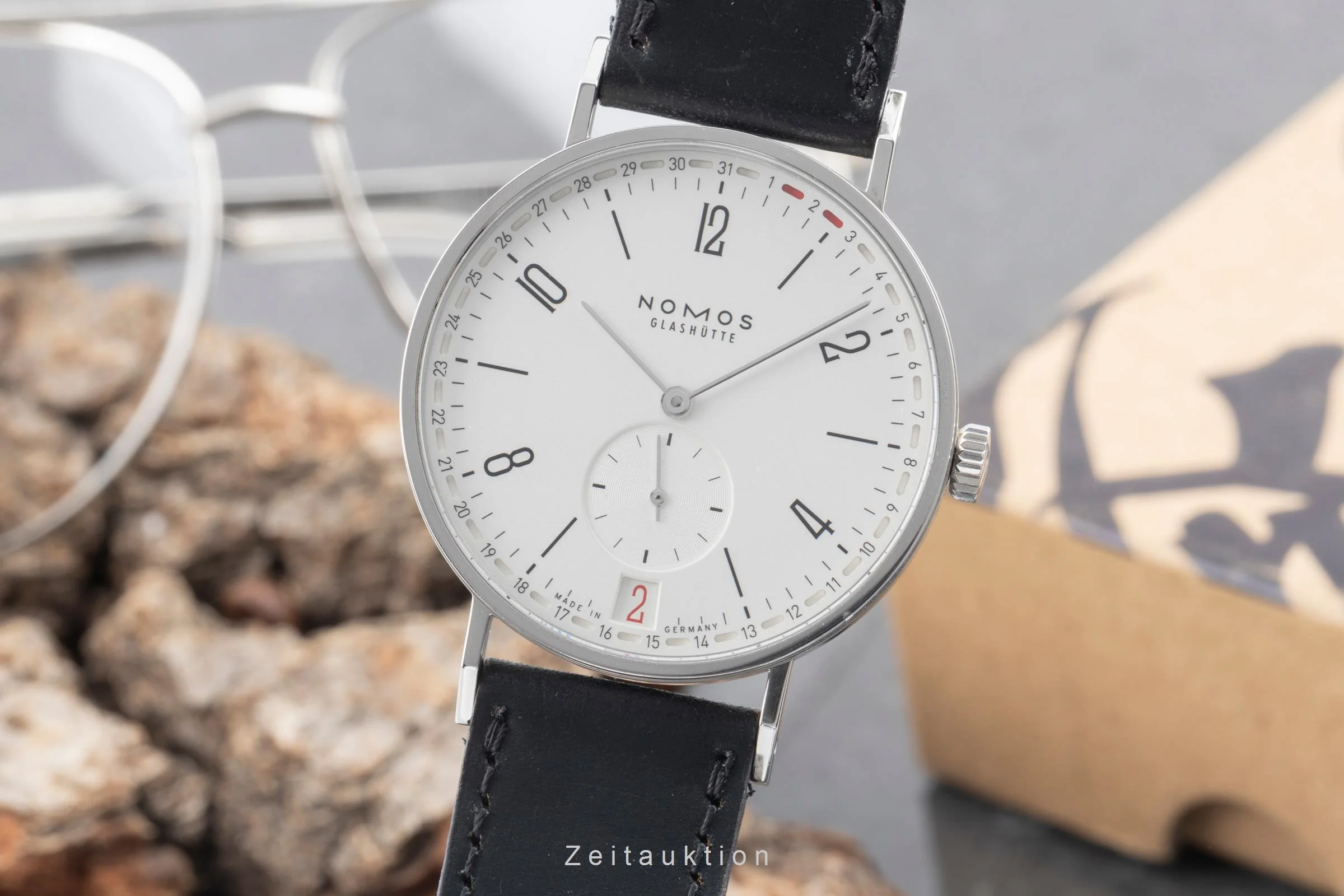 Nomos Tangente steel manual winding men's watch 135 LP: 2580EUR  [2506471] - Image 2