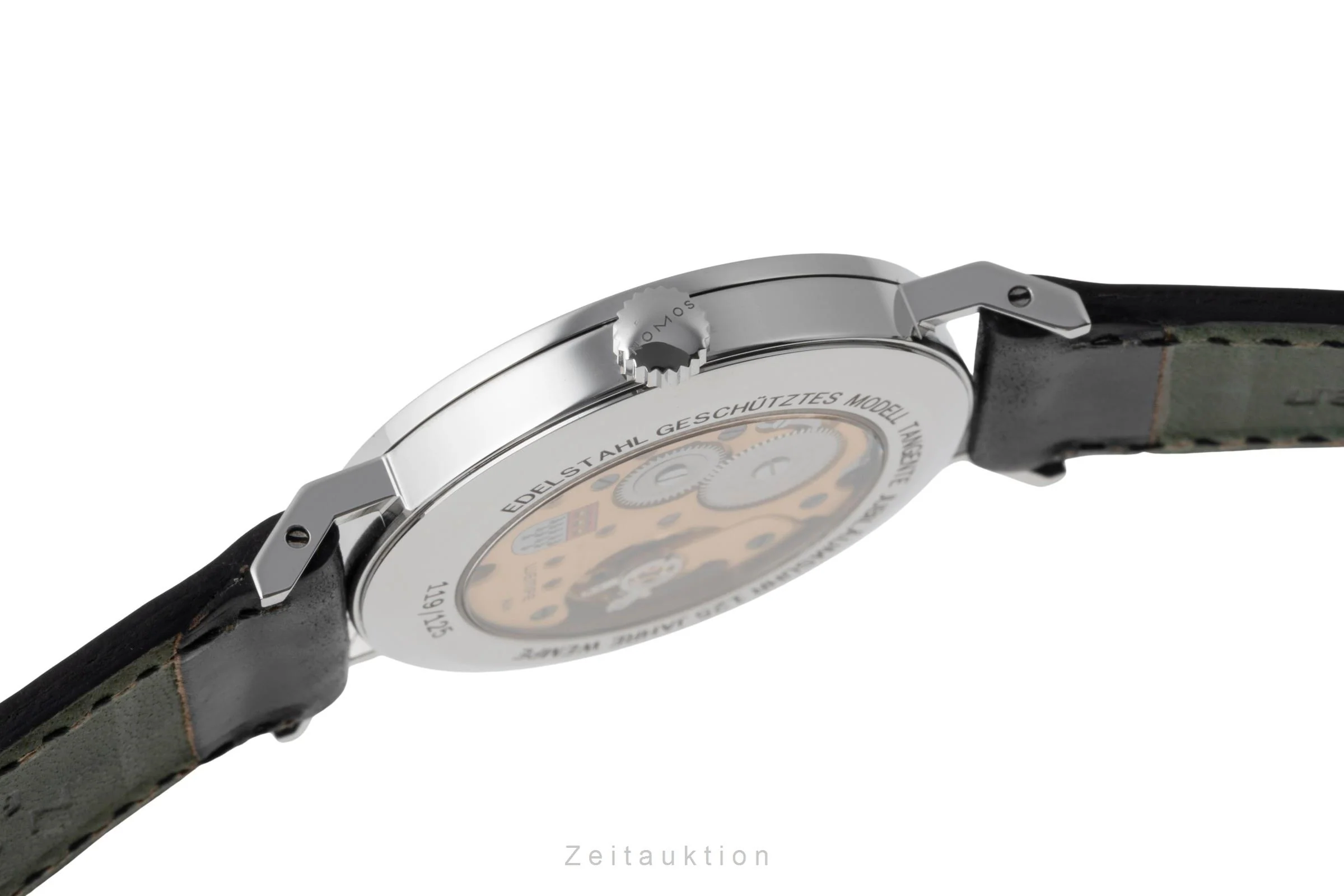 Nomos Tangente steel manual winding men's watch 139 Limited  [2503005] - Image 12