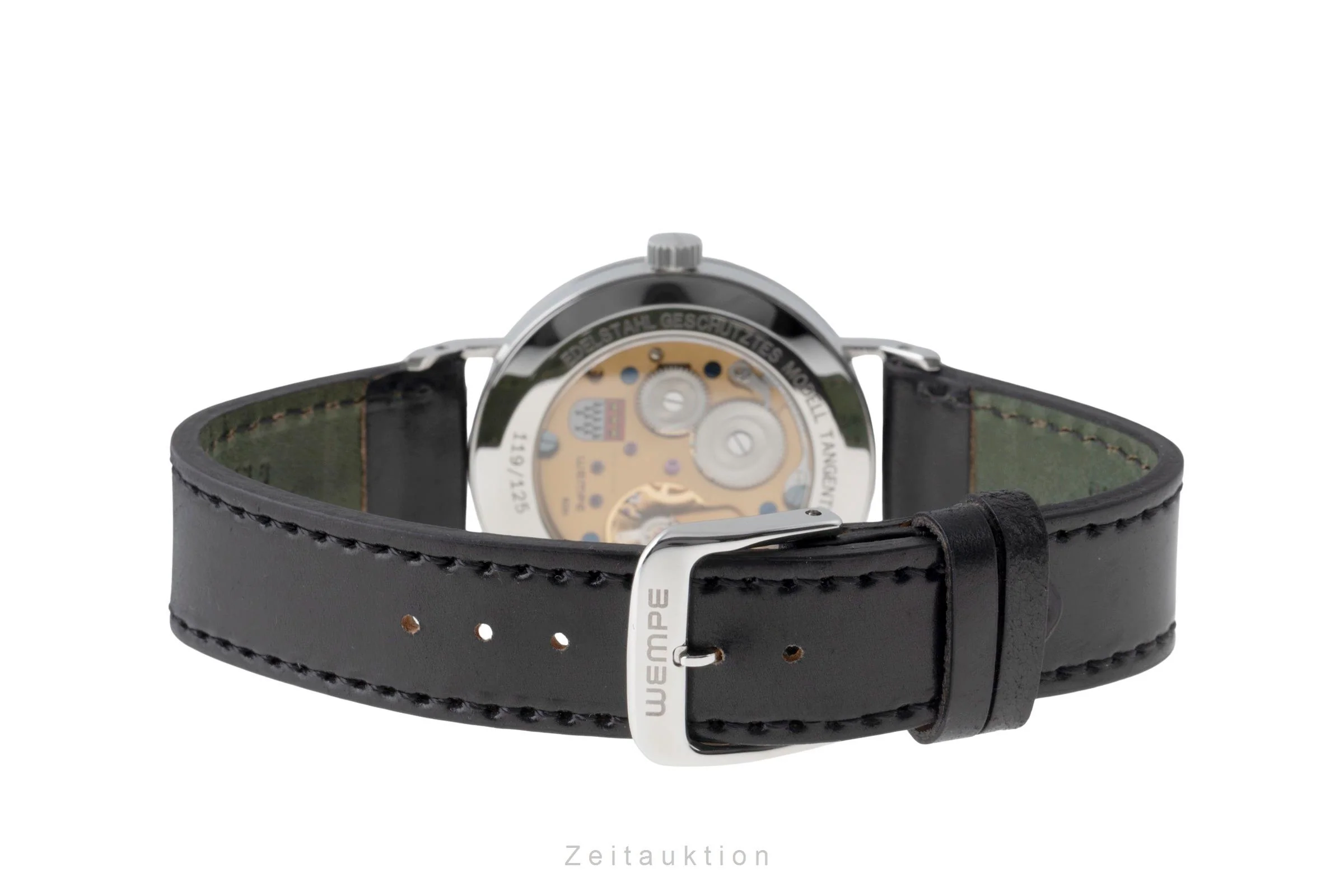 Nomos Tangente steel manual winding men's watch 139 Limited  [2503005] - Image 13