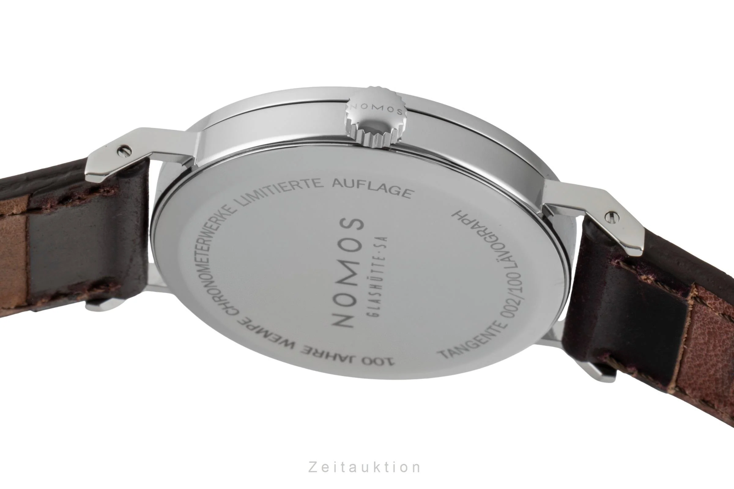 Nomos Tangente steel manual winding men's watch Lävograph Limited  [2601103] - Image 12
