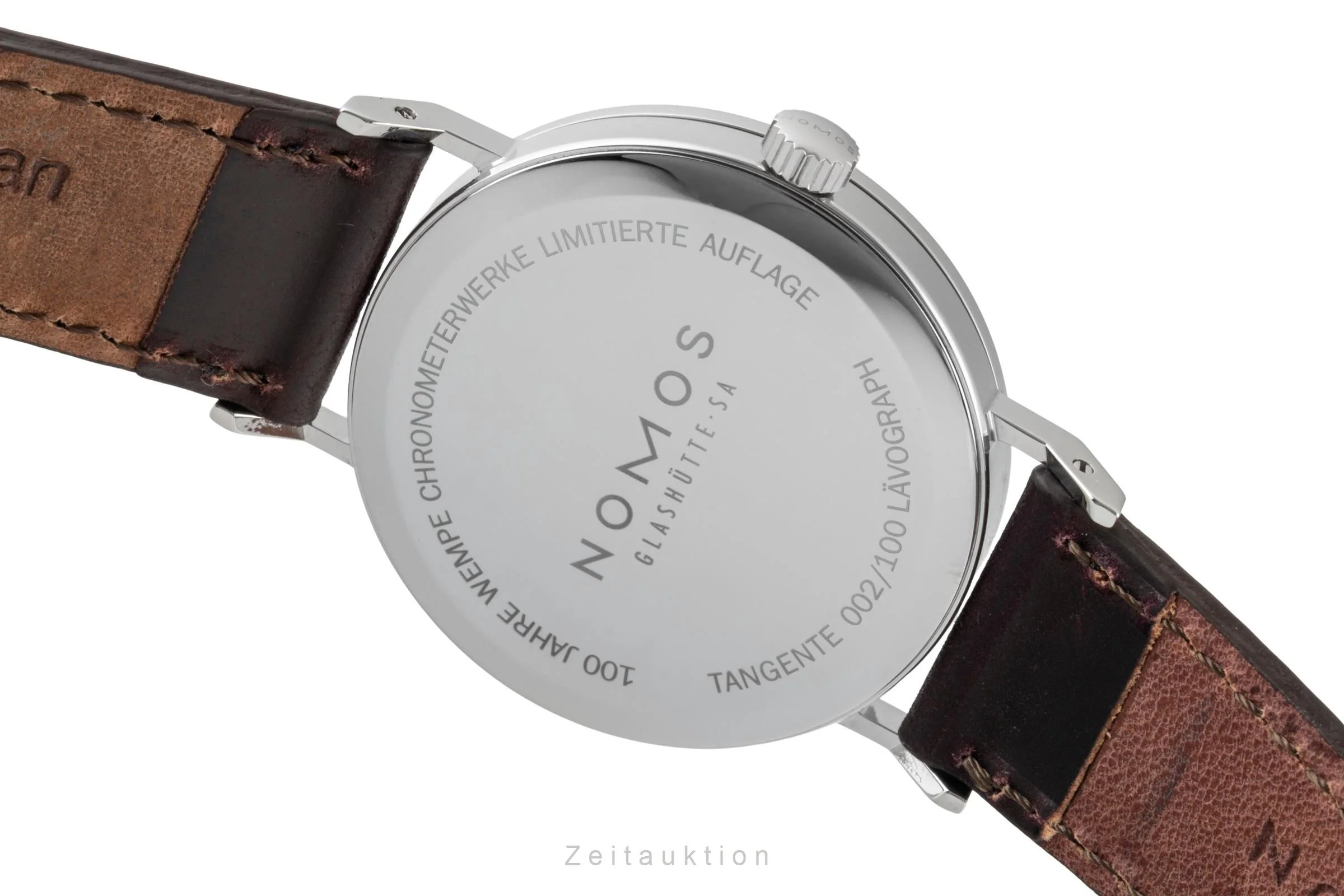 Nomos Tangente steel manual winding men's watch Lävograph Limited  [2601103] - Image 13