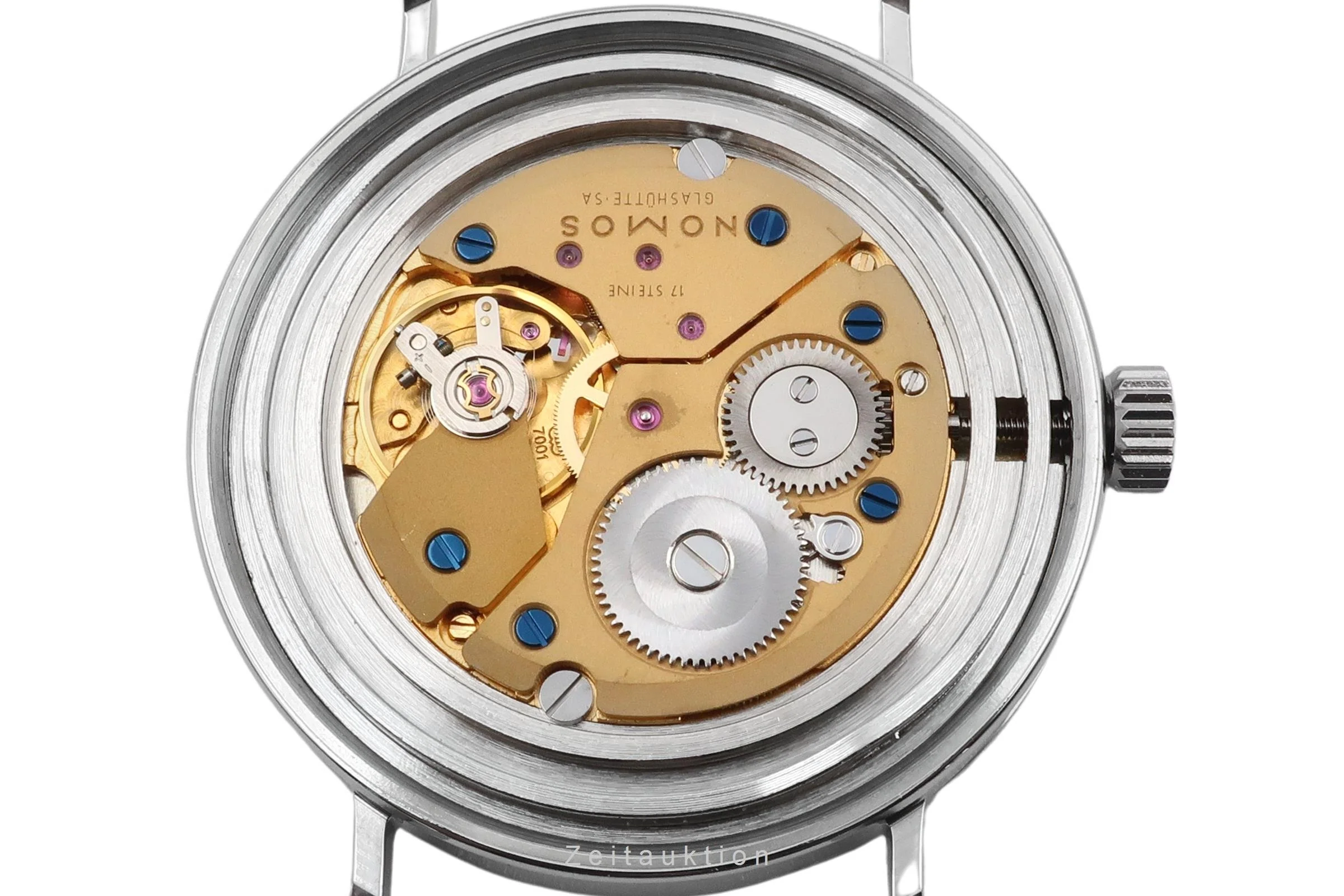 Nomos Tangente steel manual winding men's watch Lävograph Limited  [2601103] - Image 15