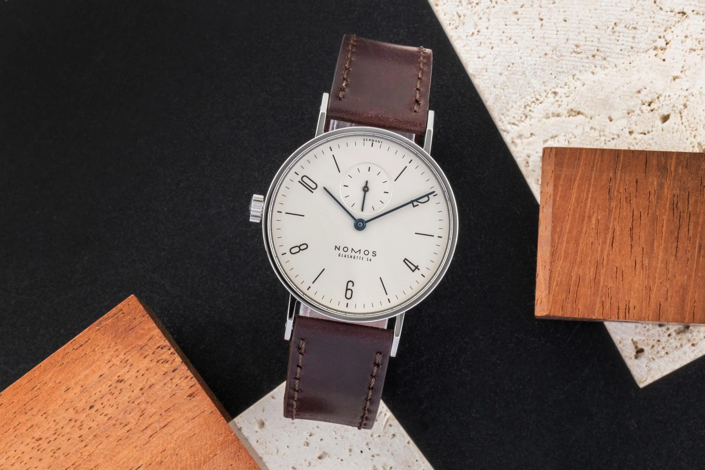 Nomos Tangente steel manual winding men's watch Lävograph Limited  [2601103] - Image 4