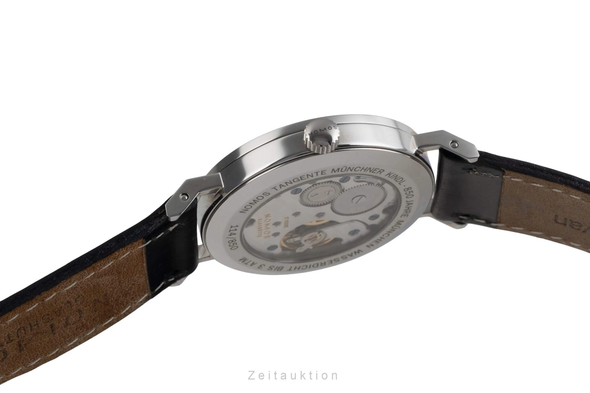 Nomos Tangente steel manual winding men's watch Limited  [2405652] - Image 10