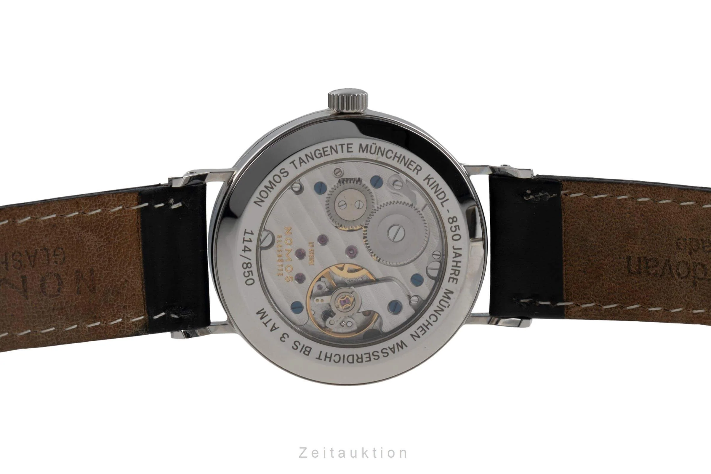 Nomos Tangente steel manual winding men's watch Limited  [2405652] - Image 9