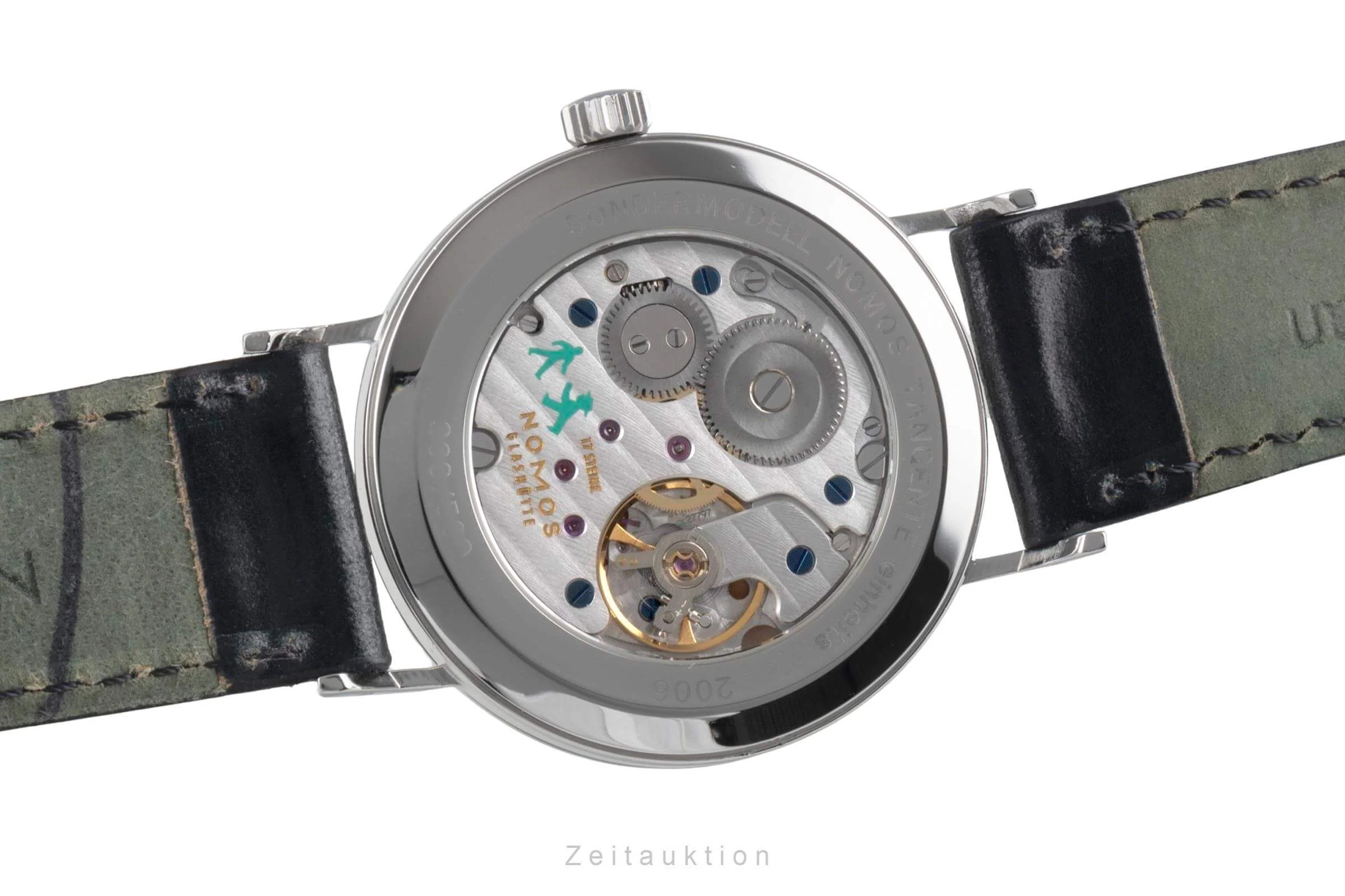 Nomos Tangente steel manual winding men's watch Limited  [2405665] - Image 10