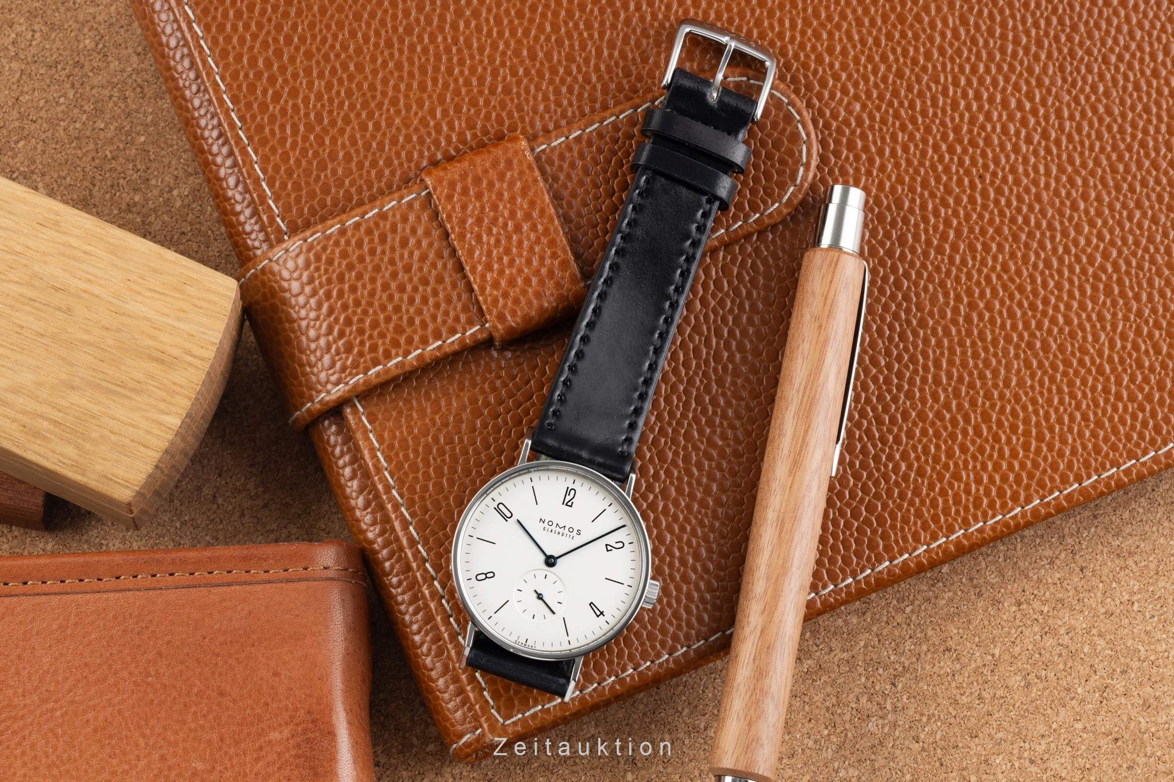Nomos Tangente steel manual winding men's watch Limited  [2405665] - Image 3