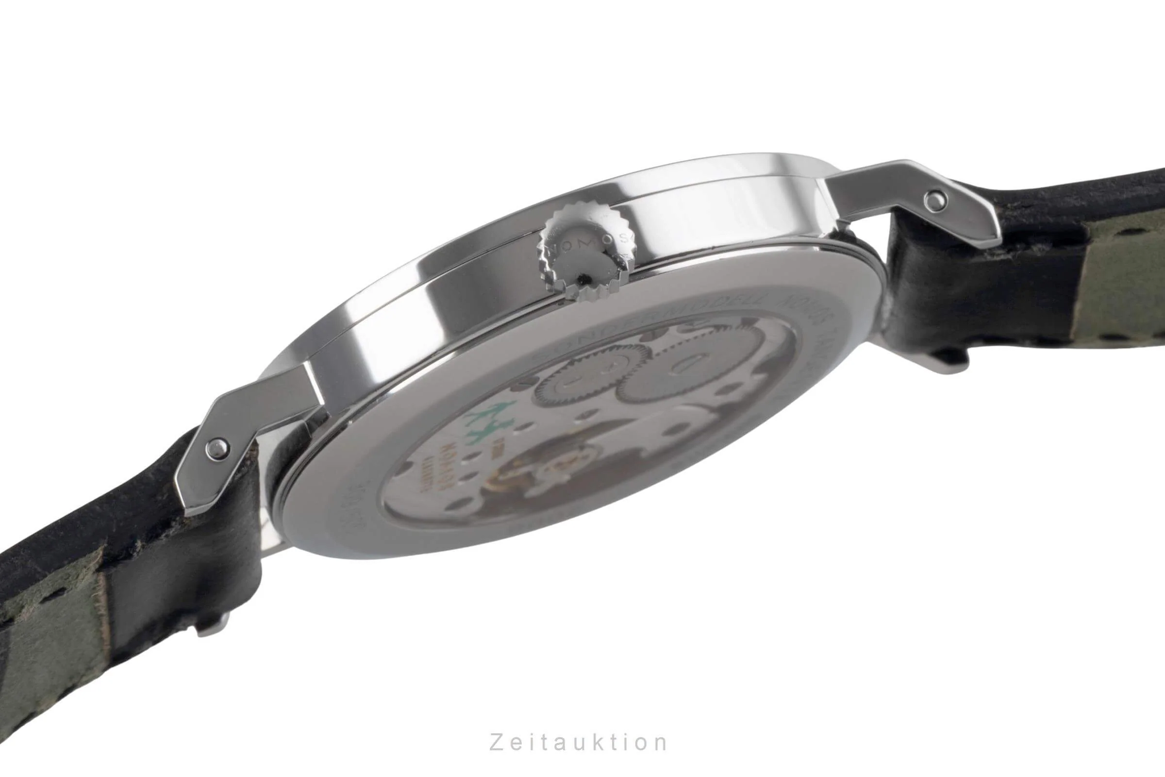 Nomos Tangente steel manual winding men's watch Limited  [2405665] - Image 9