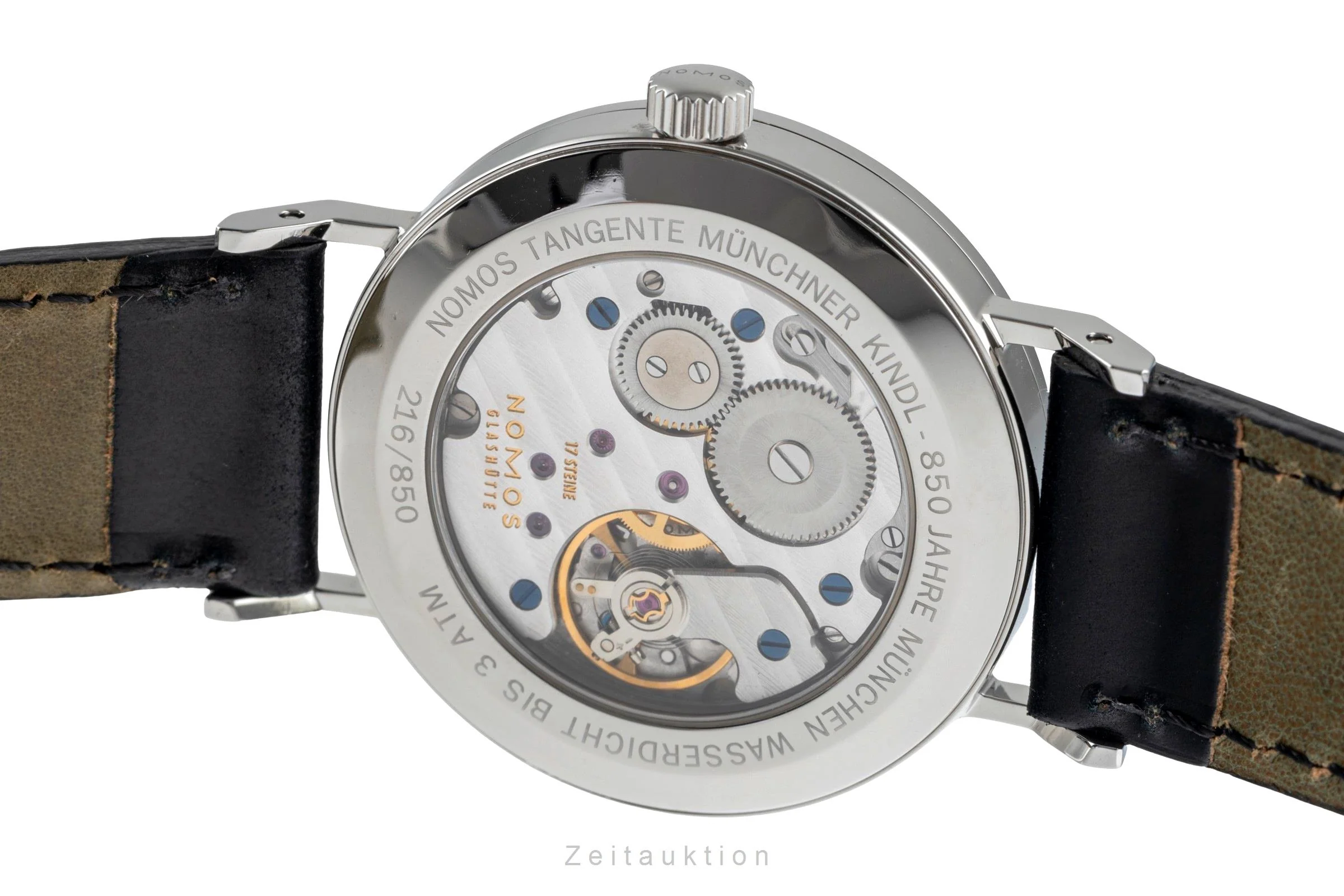 Nomos Tangente steel manual winding men's watch Limited  [2504914] - Image 12