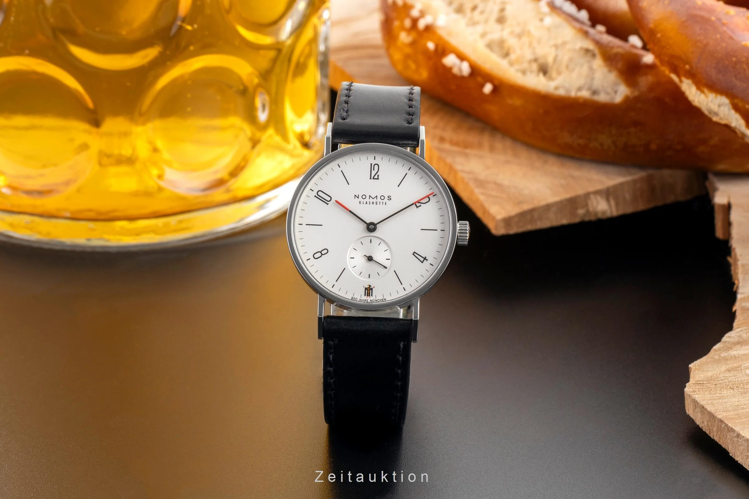 Nomos Tangente steel manual winding men's watch Limited  [2504914] - Image 4