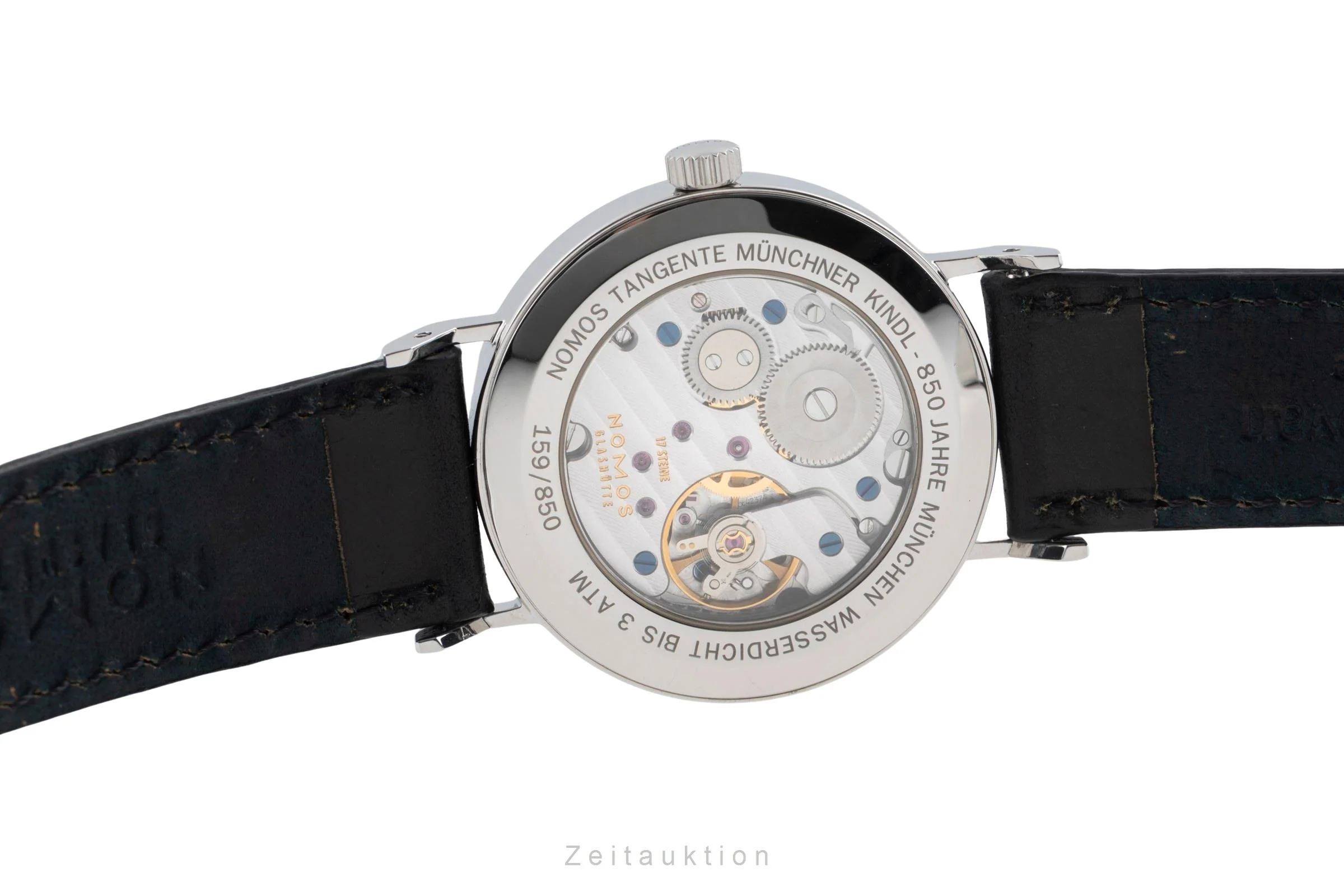 Nomos Tangente steel manual winding men's watch Limited  [2600207] - Image 11
