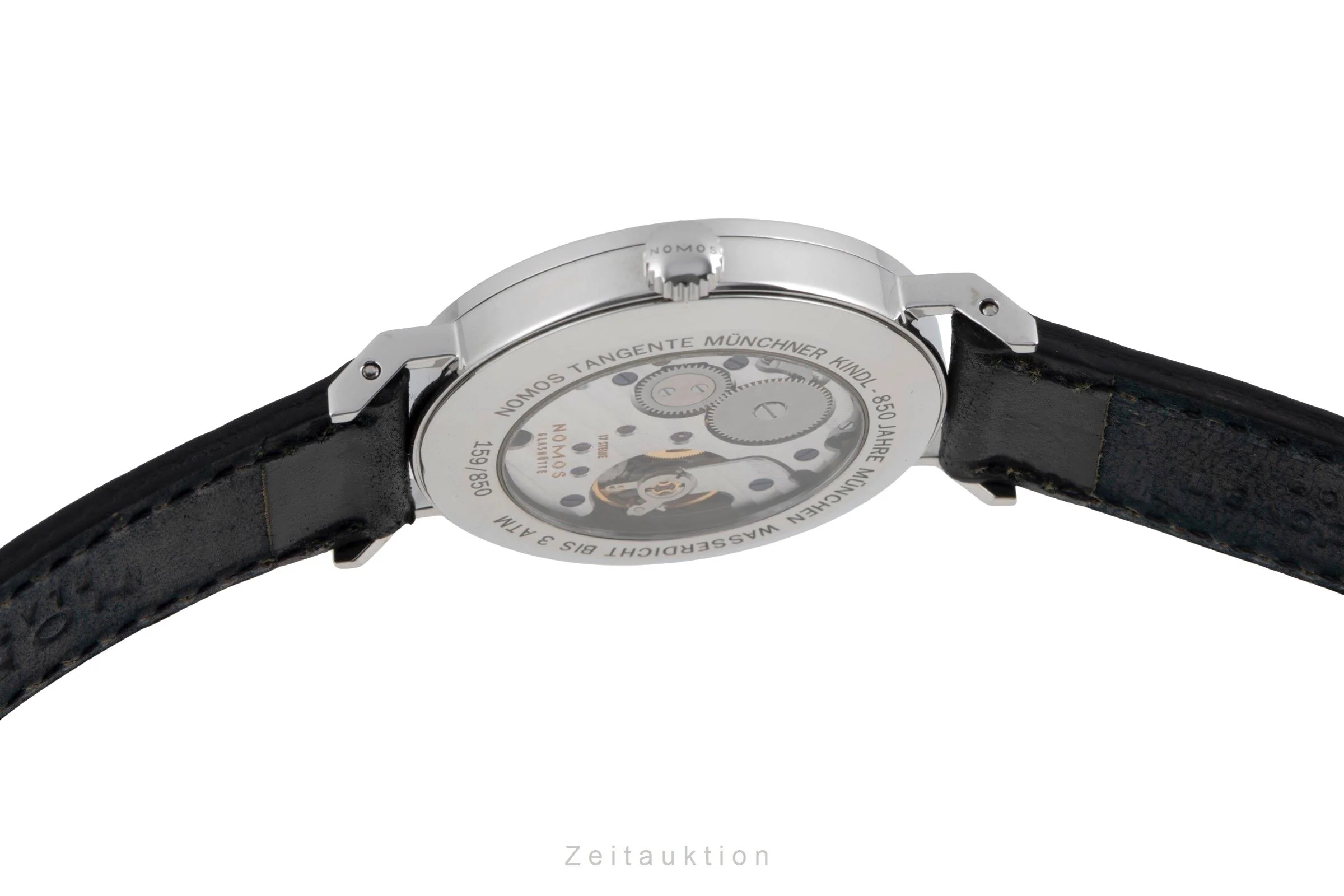 Nomos Tangente steel manual winding men's watch Limited  [2600207] - Image 12