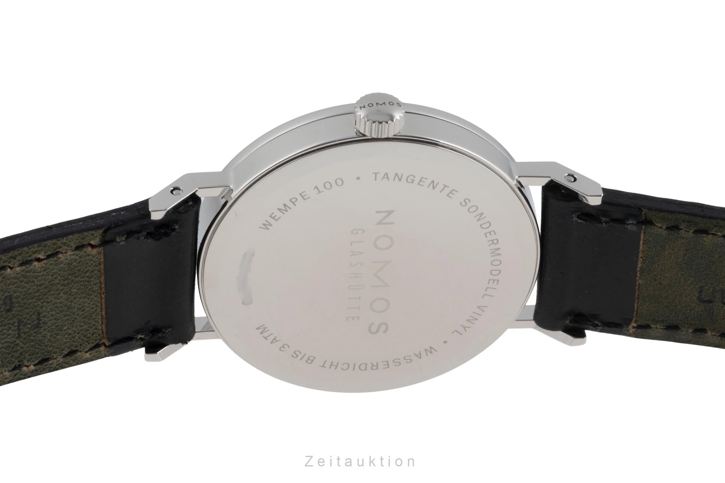 Nomos Tangente steel manual winding men's watch NOMOS Tangente Vinyl (Wempe 100) Limited  [2600181] - Image 12
