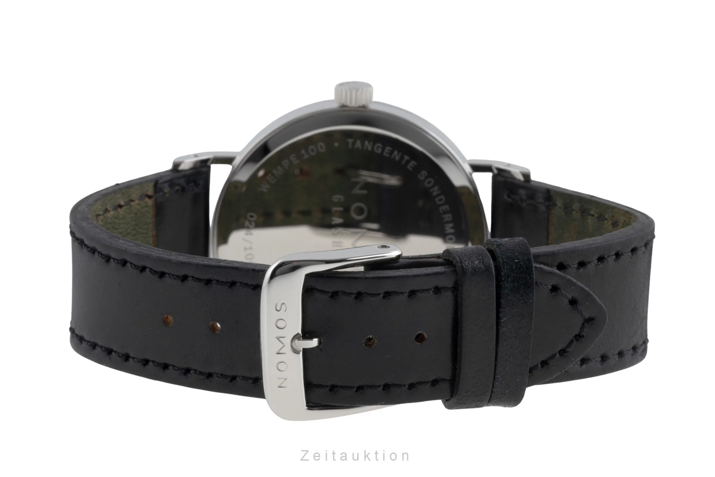 Nomos Tangente steel manual winding men's watch NOMOS Tangente Vinyl (Wempe 100) Limited  [2600181] - Image 14