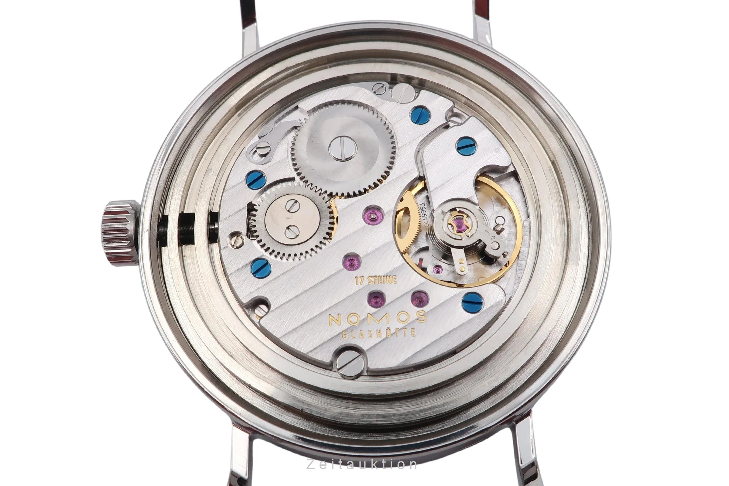Nomos Tangente steel manual winding men's watch NOMOS Tangente Vinyl (Wempe 100) Limited  [2600181] - Image 15