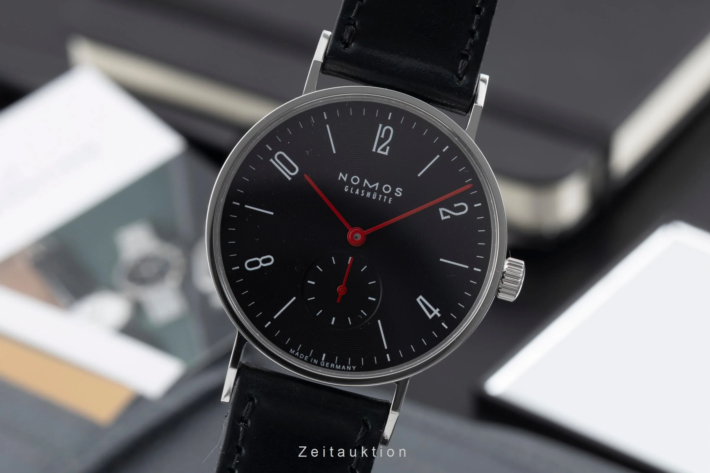 Nomos Tangente steel manual winding men's watch NOMOS Tangente Vinyl (Wempe 100) Limited  [2600181] - Image 2