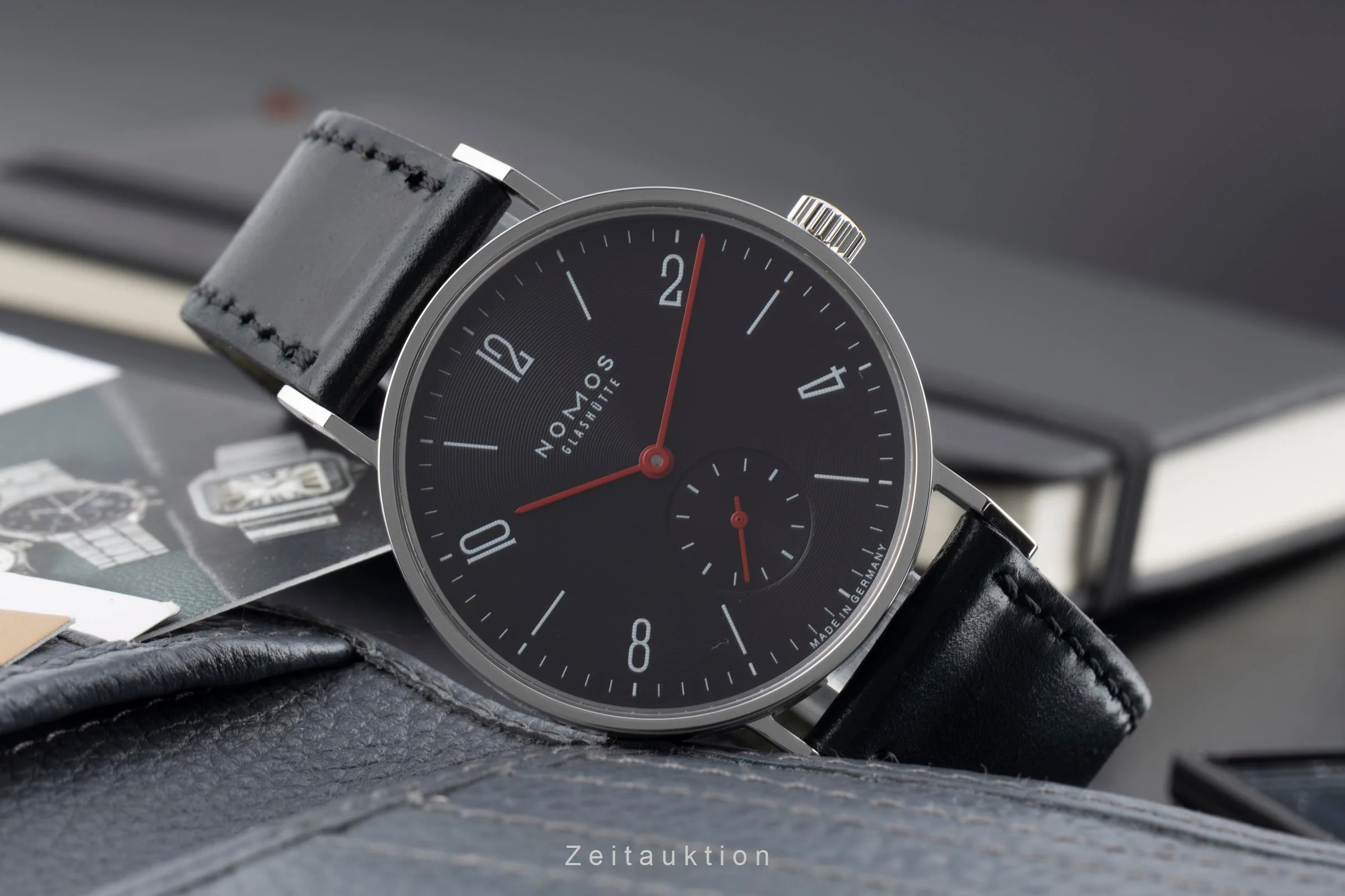 Nomos Tangente steel manual winding men's watch NOMOS Tangente Vinyl (Wempe 100) Limited  [2600181] - Image 3