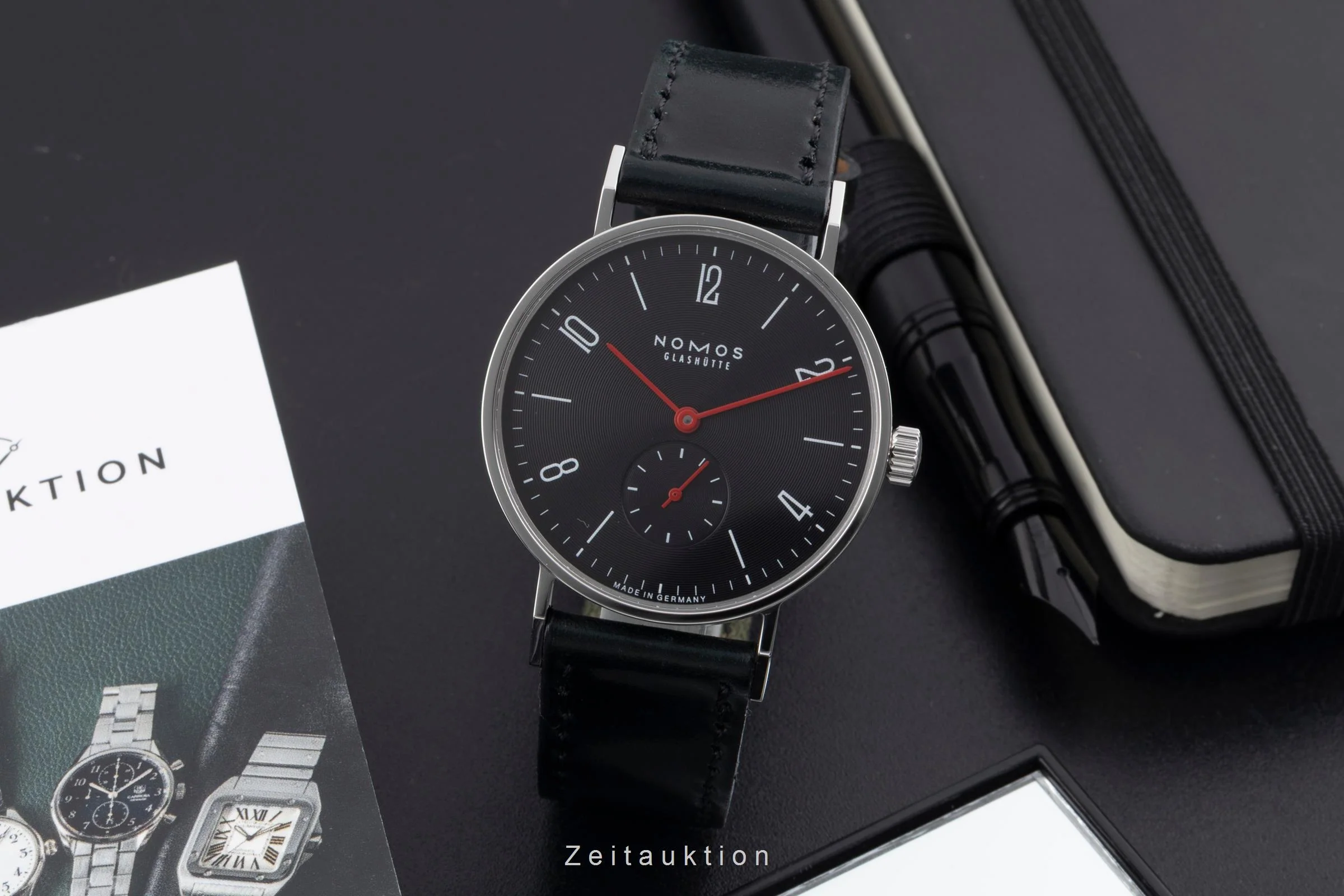 Nomos Tangente steel manual winding men's watch NOMOS Tangente Vinyl (Wempe 100) Limited  [2600181] - Image 4