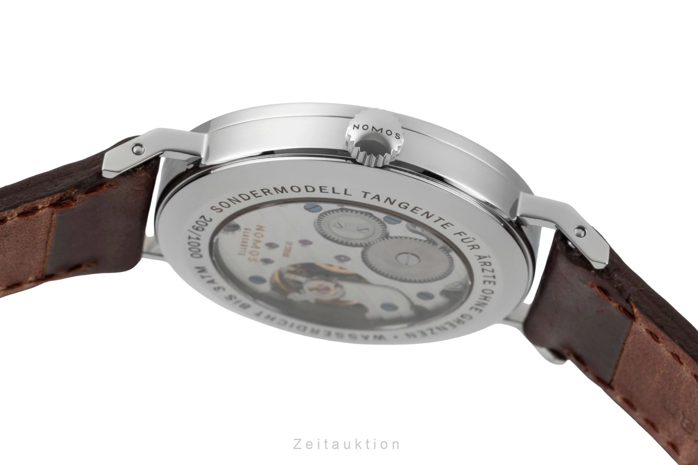 Nomos Tangente steel manual winding men's watch Tangente Ärzte ohne Grenzen Limited  [2600811] - Image 13