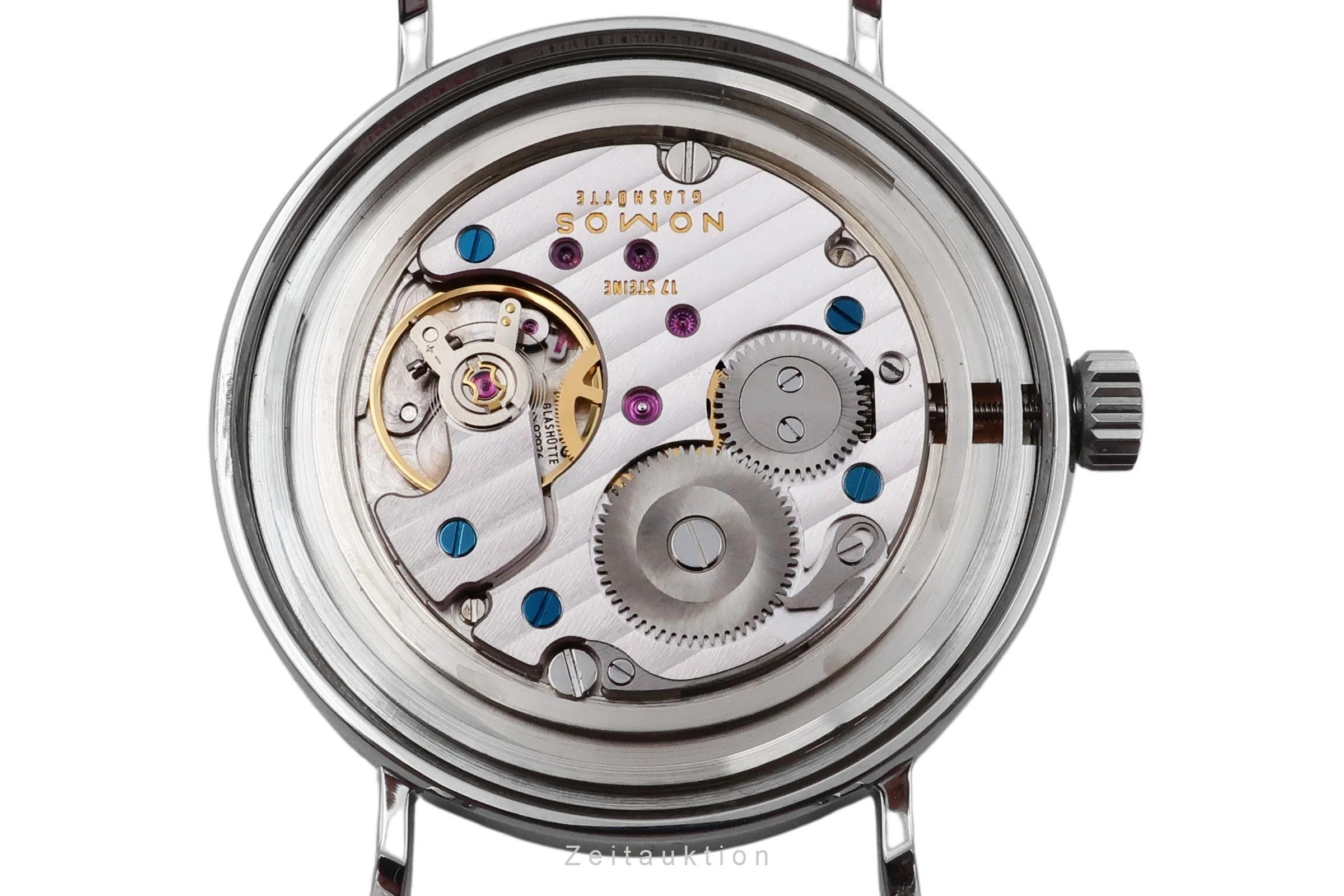 Nomos Tangente steel manual winding men's watch Tangente Ärzte ohne Grenzen Limited  [2600811] - Image 15