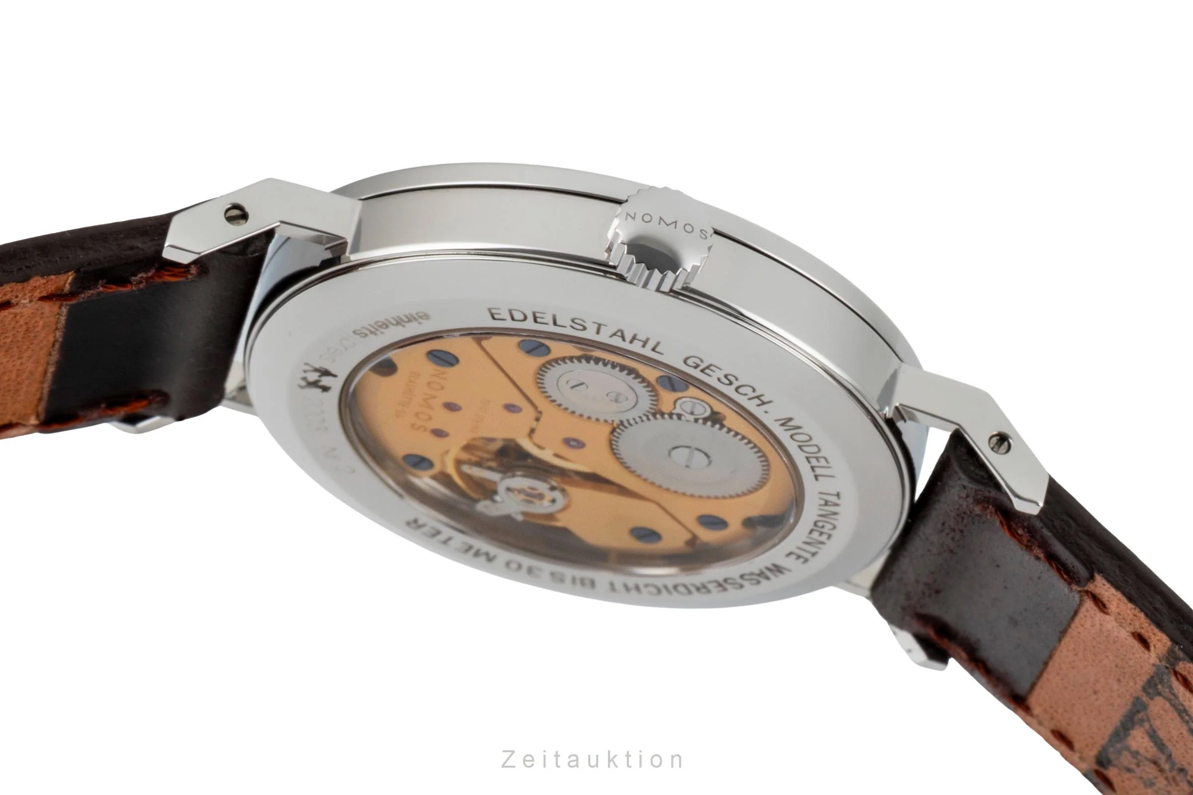 Nomos Tangente steel manual winding men's watch Tangente Einheitspreis 2003 Limited  [2601101] - Image 12