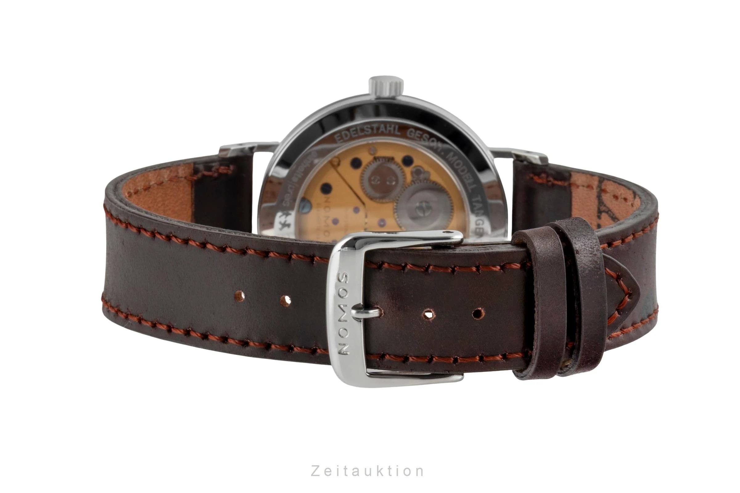 Nomos Tangente steel manual winding men's watch Tangente Einheitspreis 2003 Limited  [2601101] - Image 13
