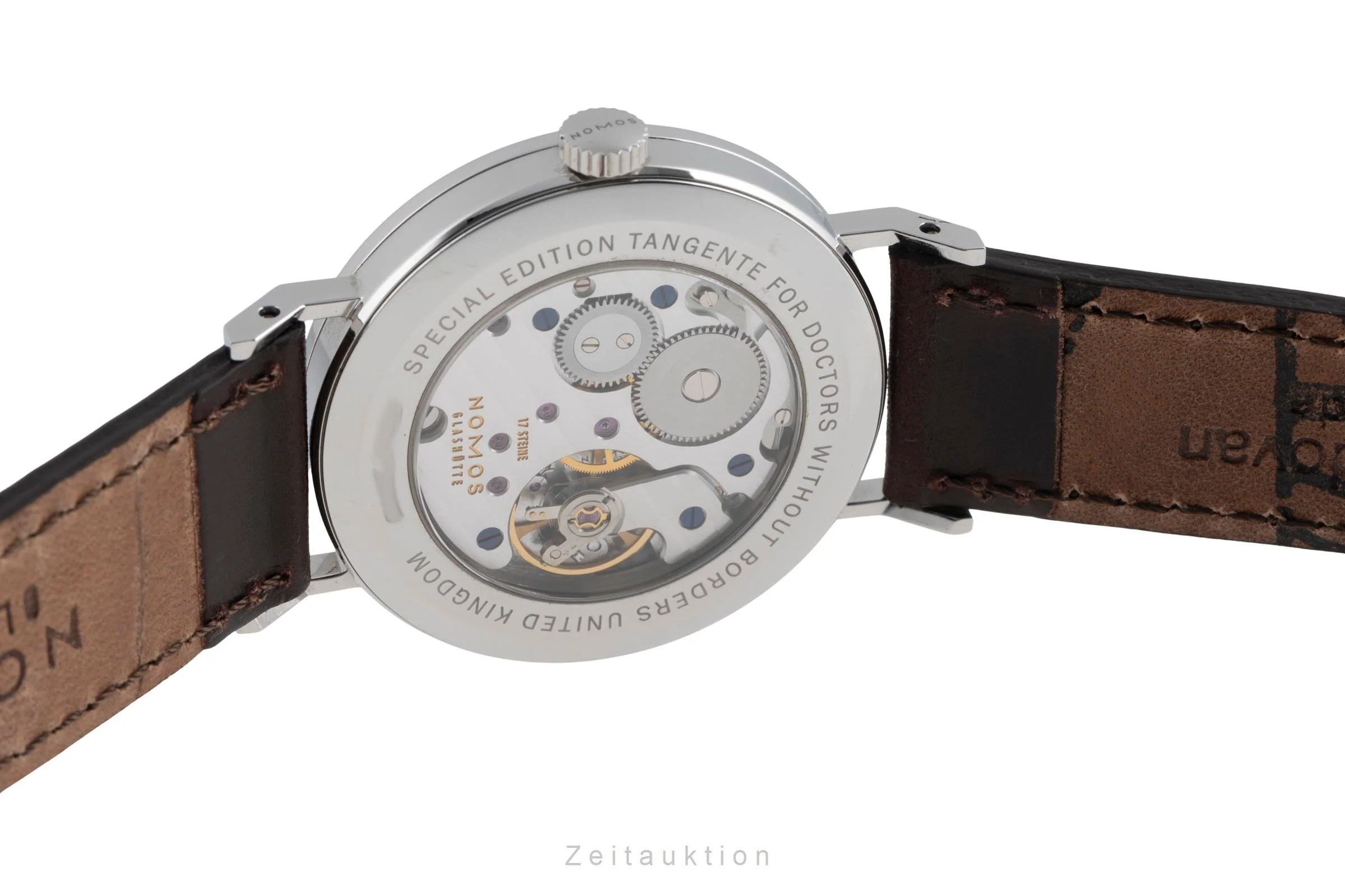 Nomos Tangente steel manual winding men's watch Tangente for Doctors without Borders Limited  [2600473] - Image 12