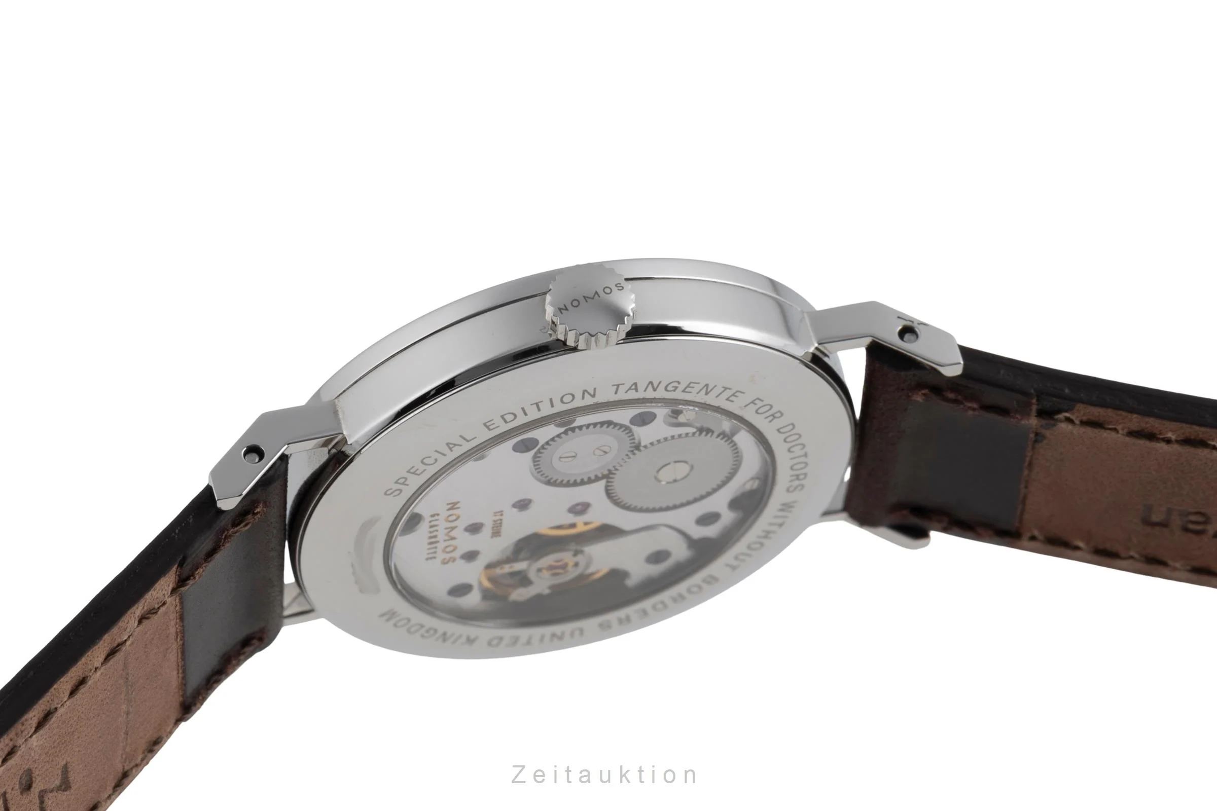 Nomos Tangente steel manual winding men's watch Tangente for Doctors without Borders Limited  [2600473] - Image 13