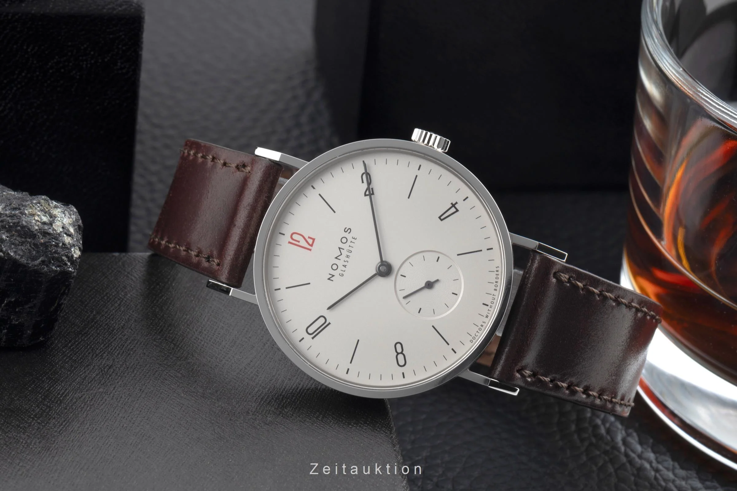 Nomos Tangente steel manual winding men's watch Tangente for Doctors without Borders Limited  [2600473] - Image 3