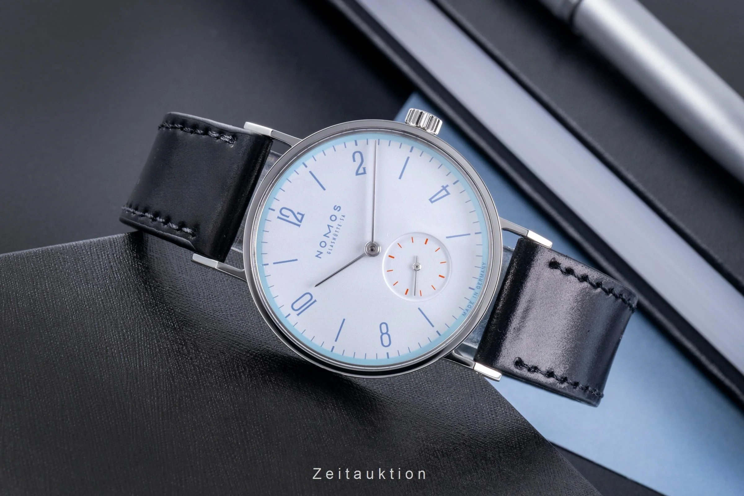 Nomos Tangente steel manual winding men's watch Tangente Super 30 Eiswasserweiss Limited  [2507360] - Image 3