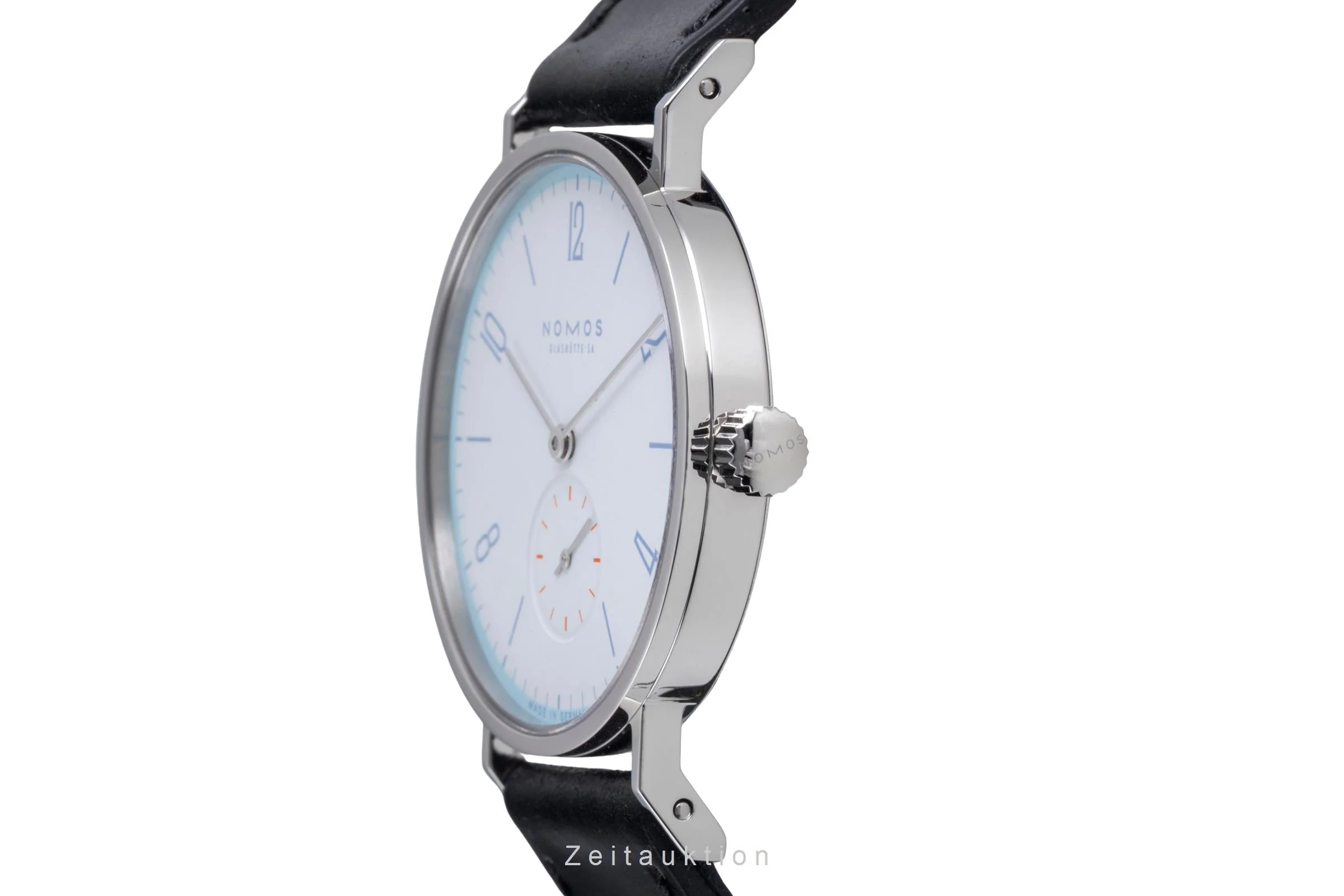 Nomos Tangente steel manual winding men's watch Tangente Super 30 Eiswasserweiss Limited  [2507360] - Image 7