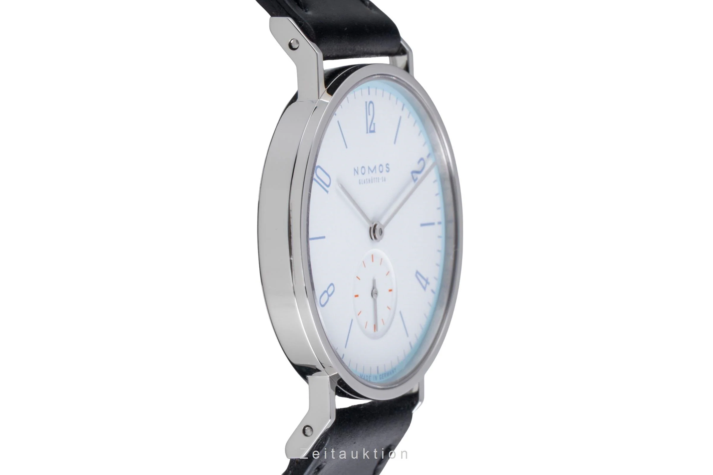 Nomos Tangente steel manual winding men's watch Tangente Super 30 Eiswasserweiss Limited  [2507360] - Image 8