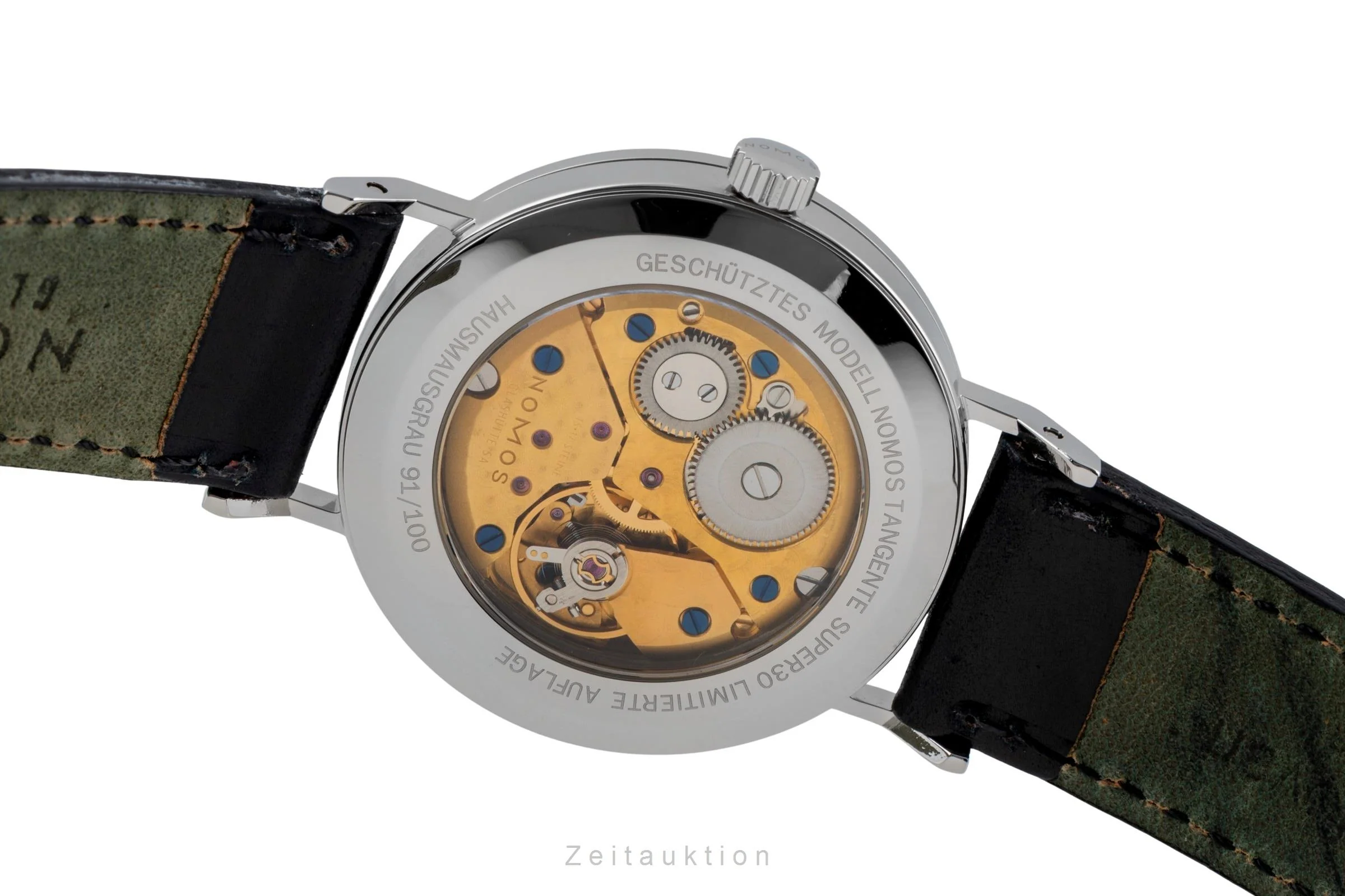 Nomos Tangente steel manual winding men's watch Tangente Super 30 Limited  [2506089] - Image 11
