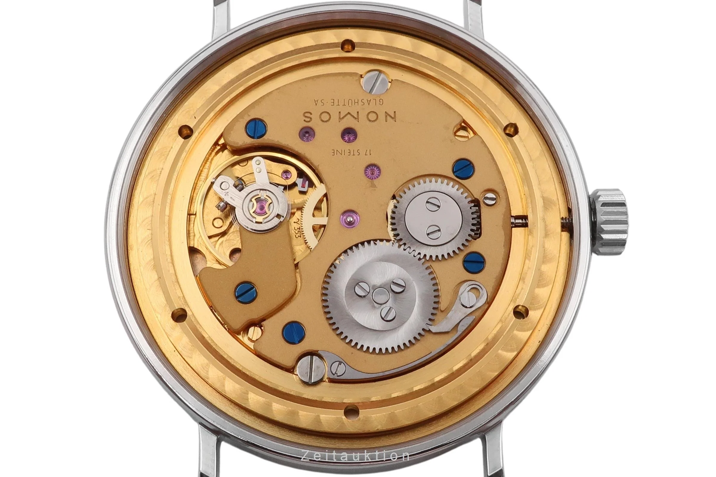 Nomos Tangente steel manual winding men's watch Tangente Tankwart Limited  [2600815] - Image 16