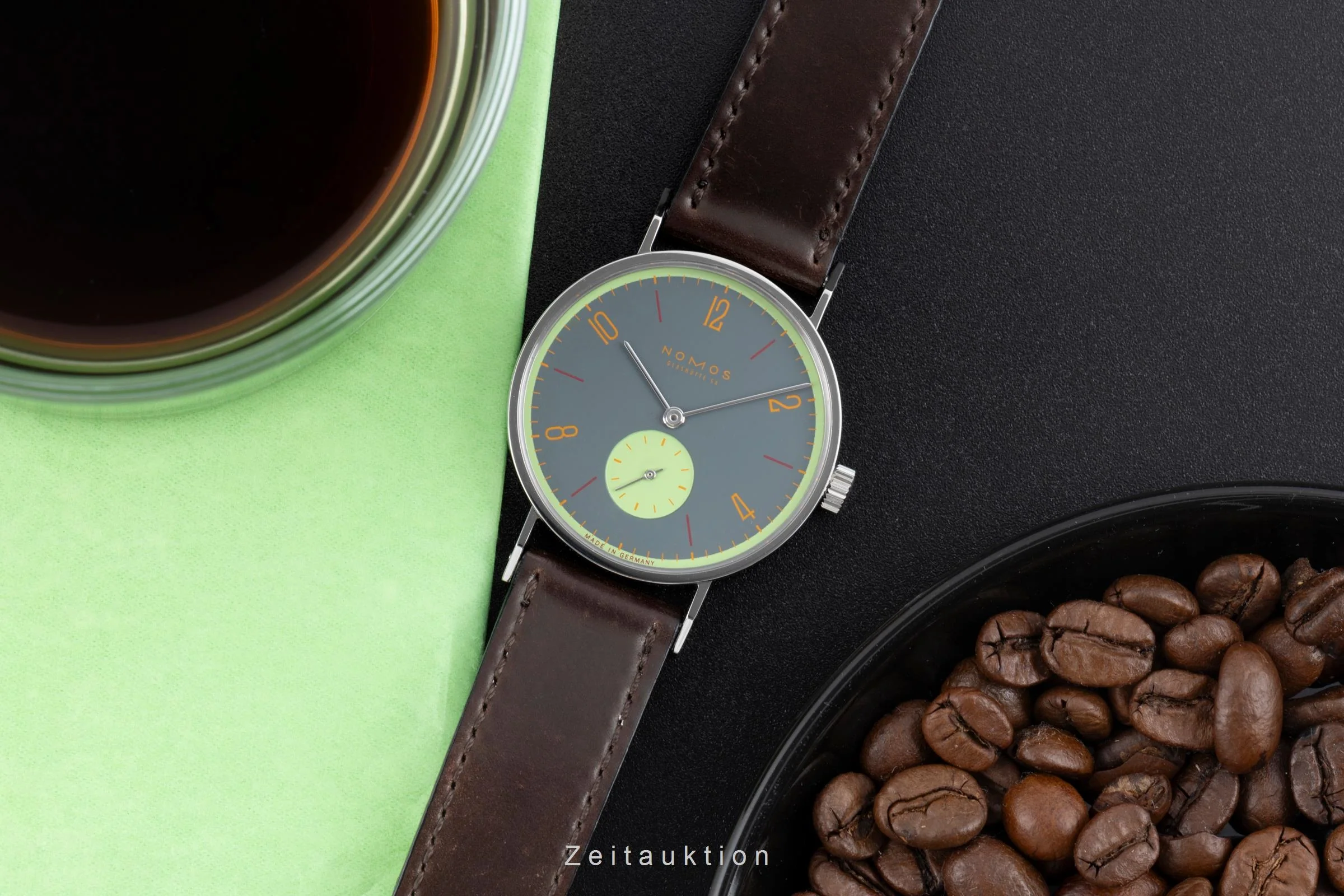 Nomos Tangente steel manual winding unisex Tangente Super 30 Feldmausgrau Limited  [2506745] - Image 4